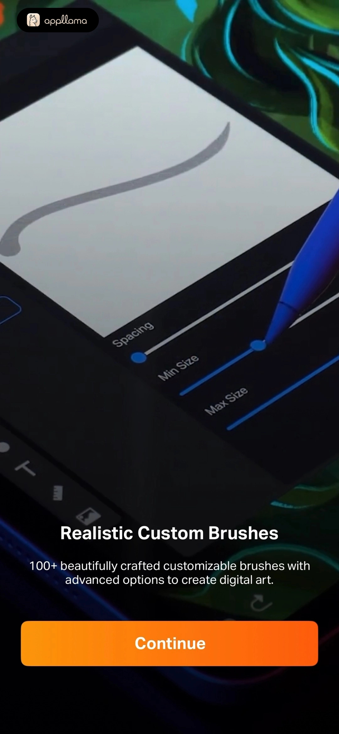 Onboarding Brush Feature