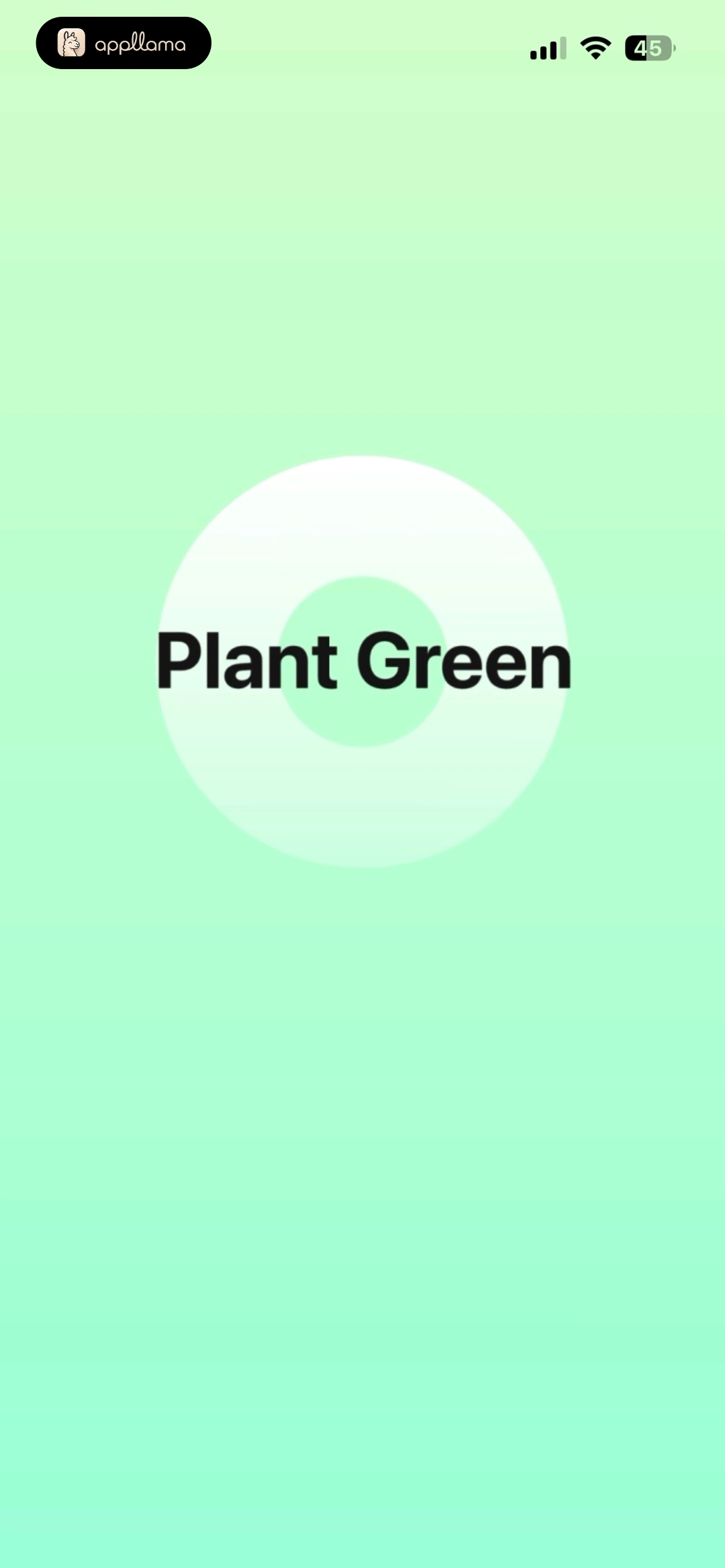Plant Green Feature