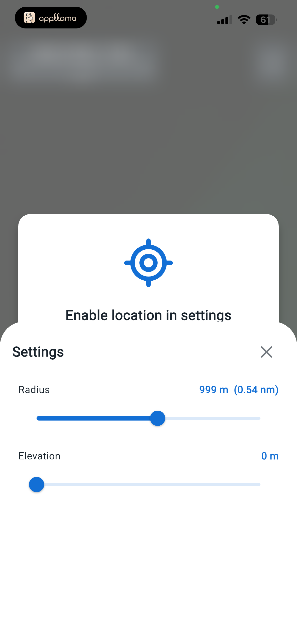 Location Settings