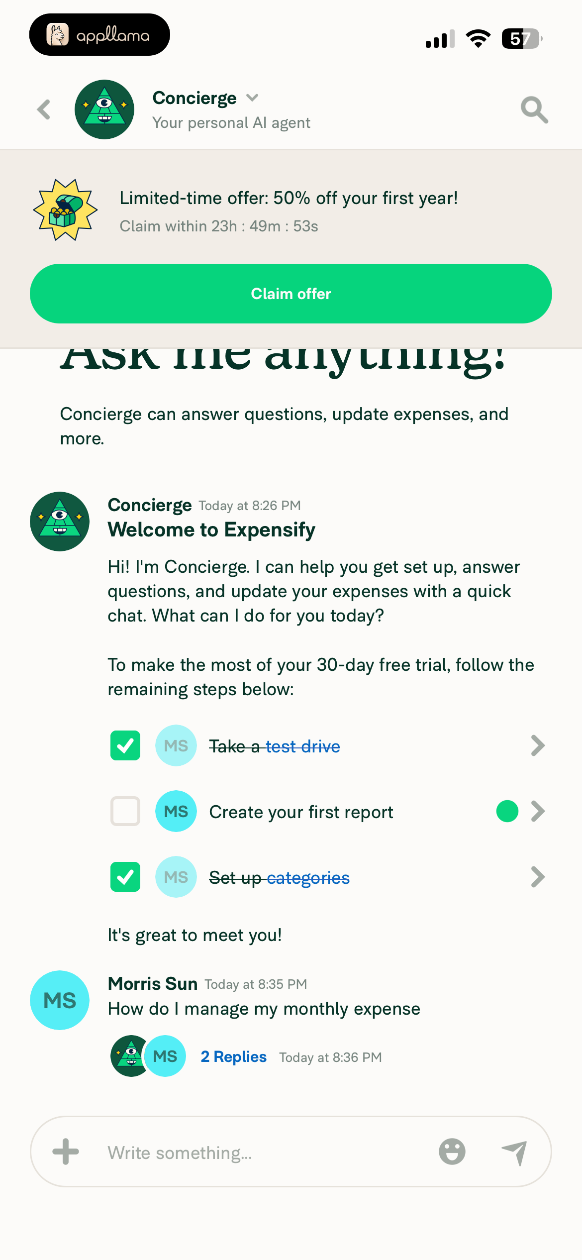 Concierge Chat