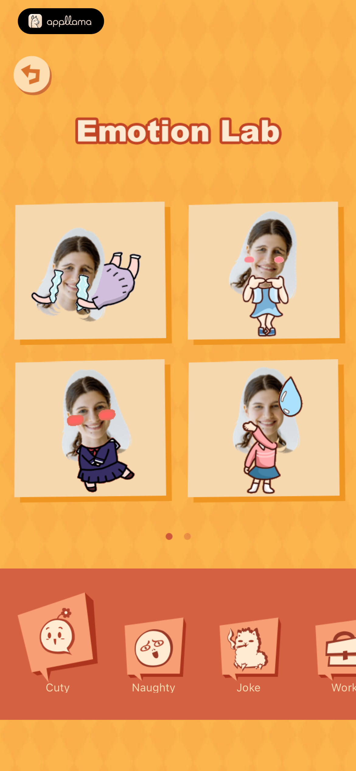 Emotion Result Gallery