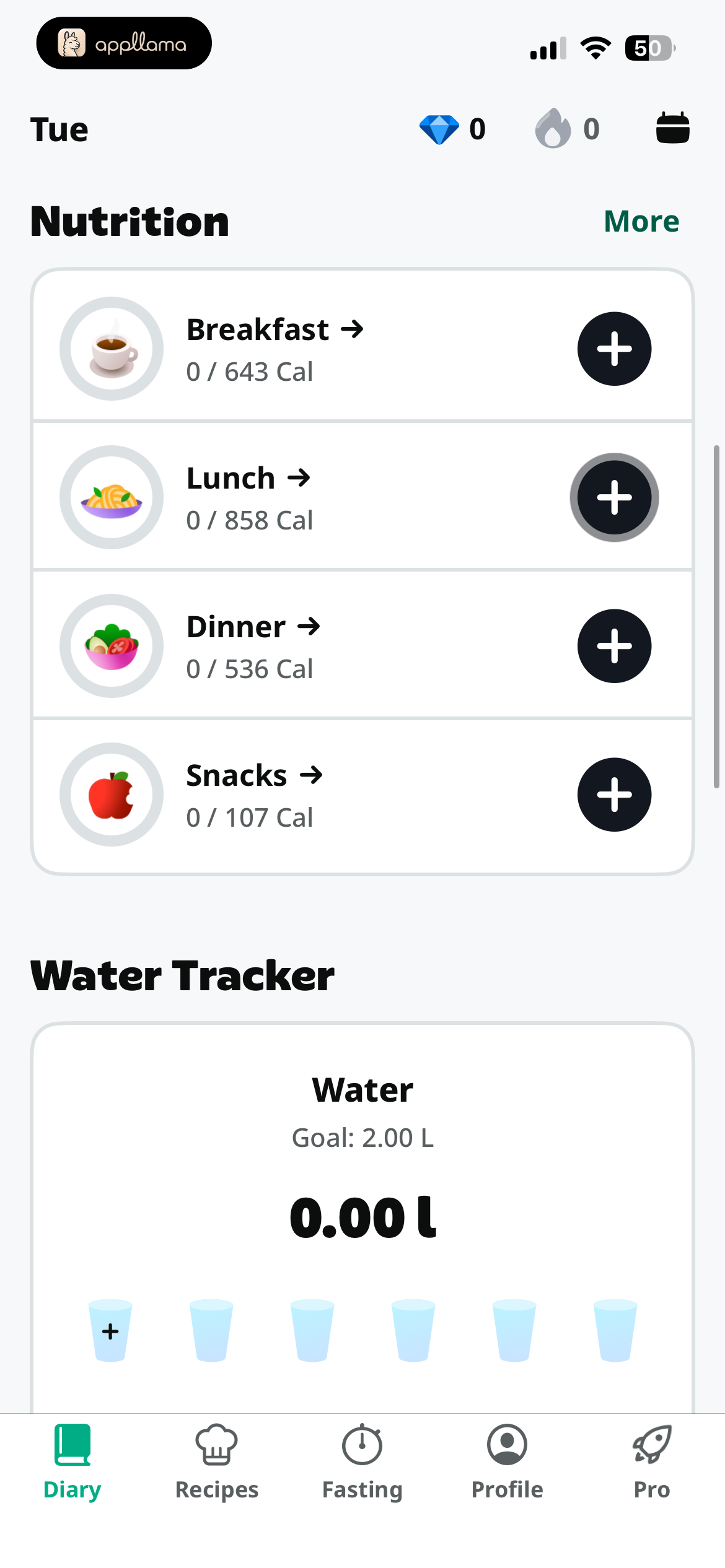 Nutrition Tracker
