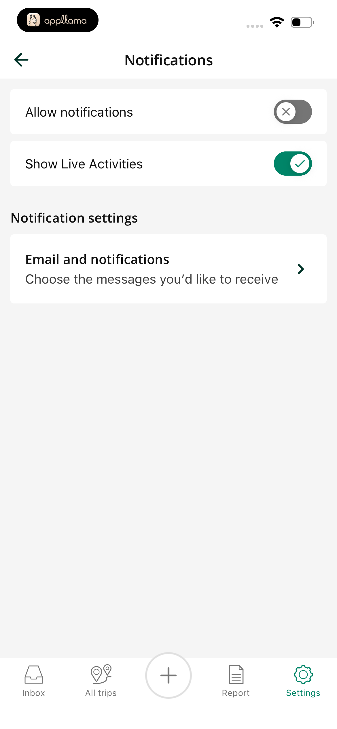 Notifications
