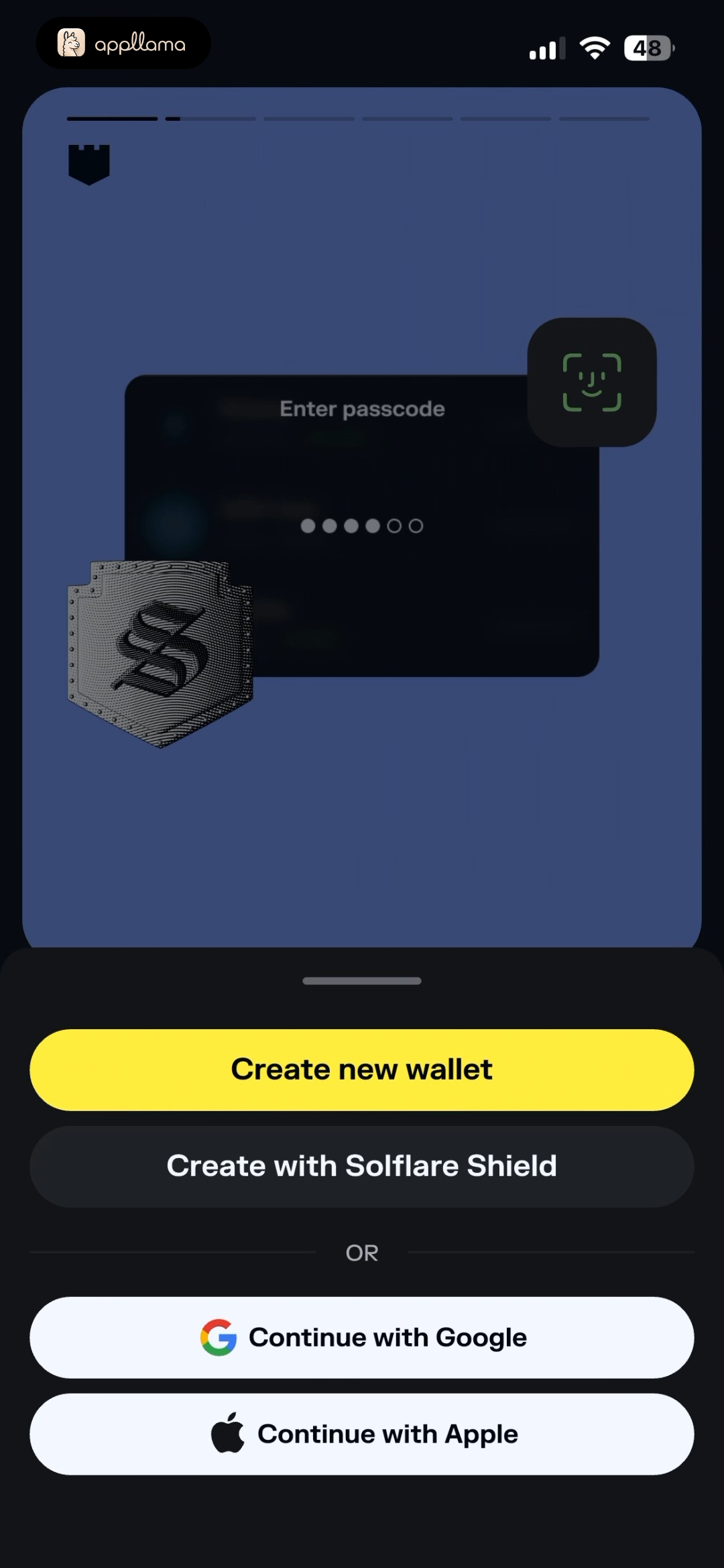 Wallet Creation Options