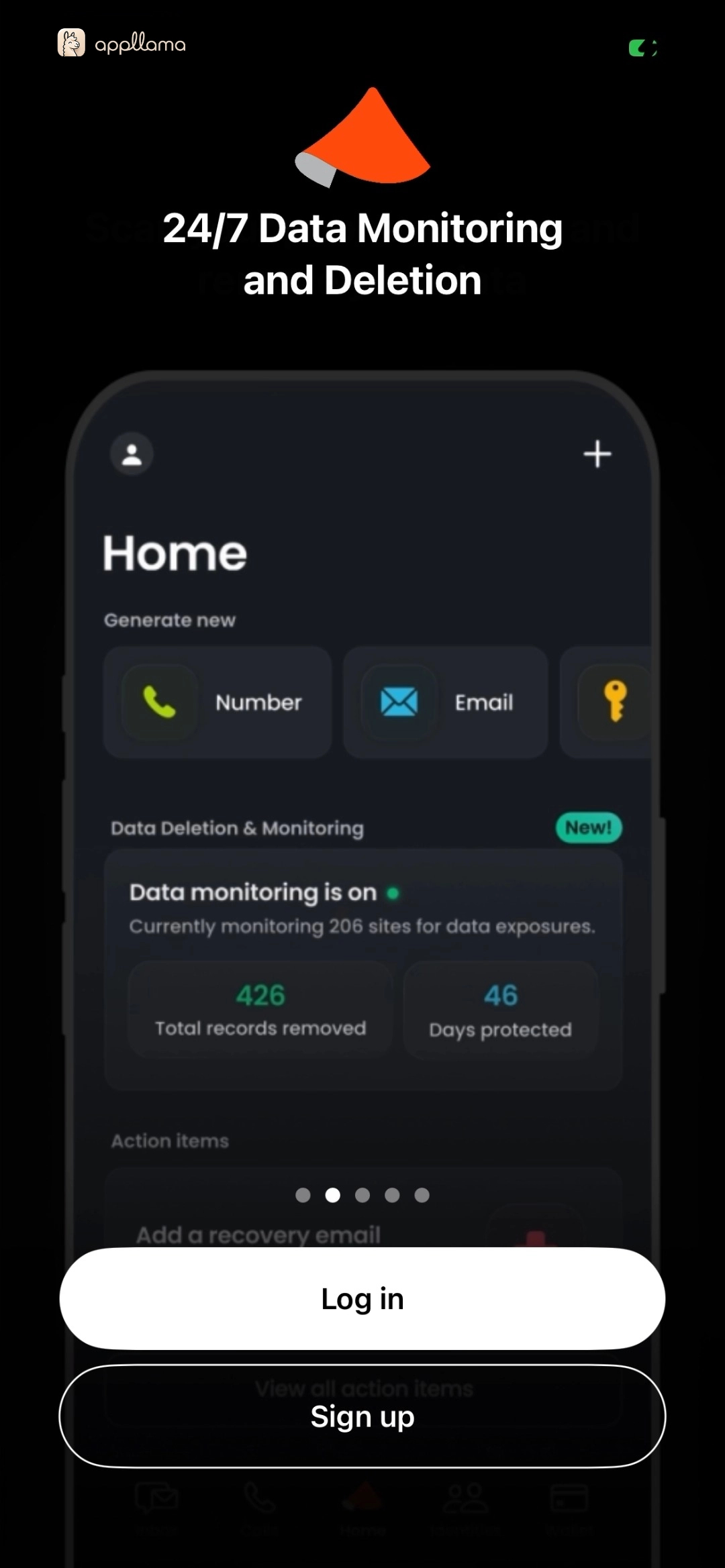 Data Monitoring Home Intro