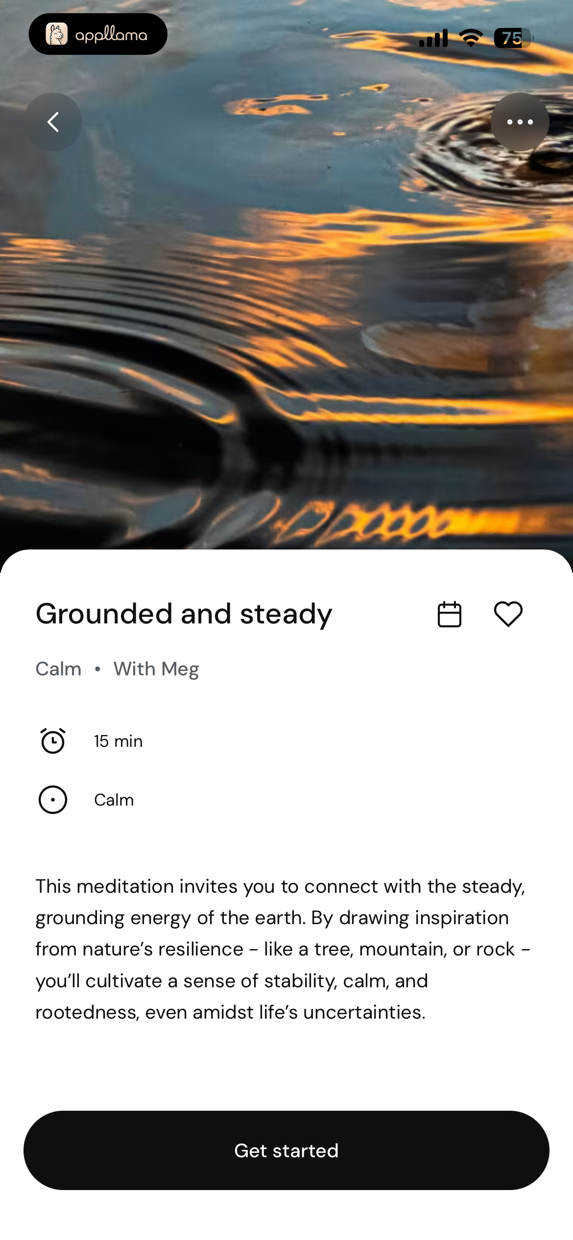 Calm Audio Detail