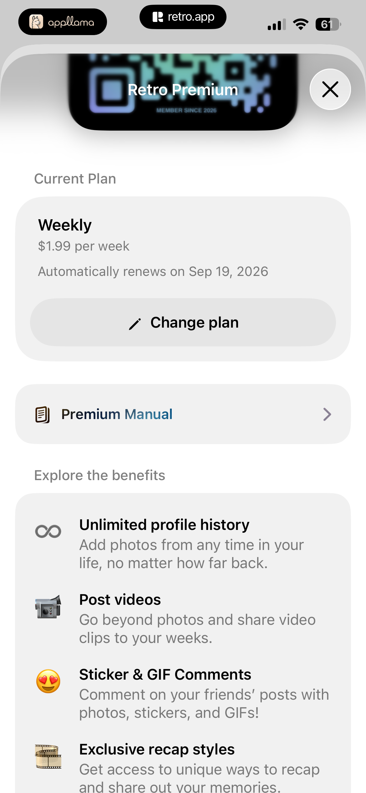 Subscription Plan