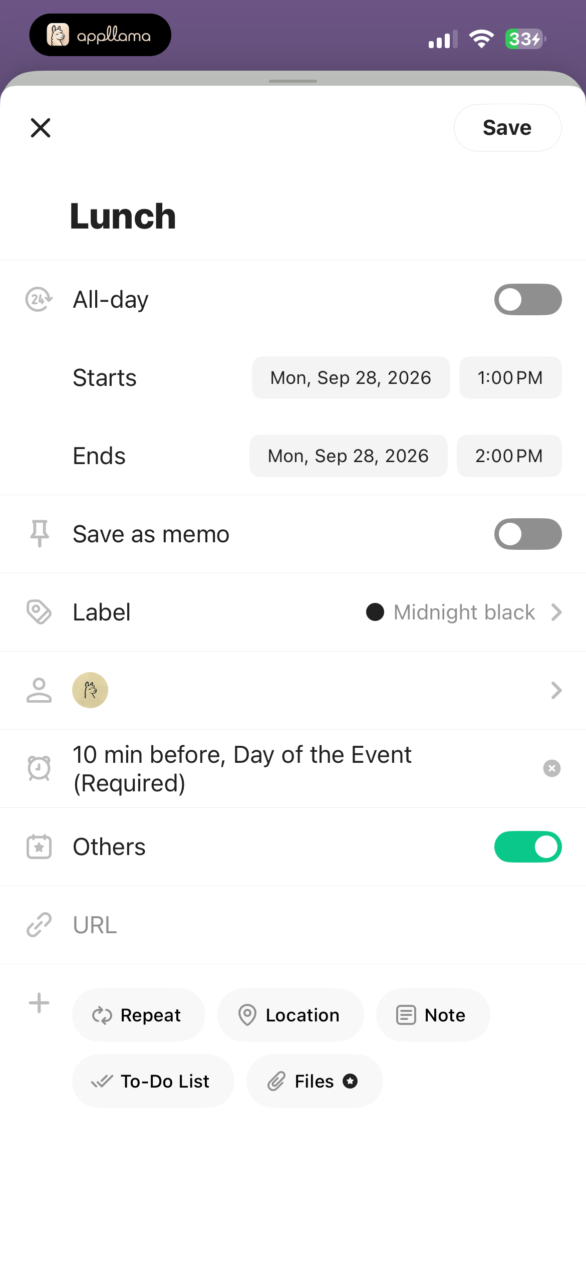 Event Editor