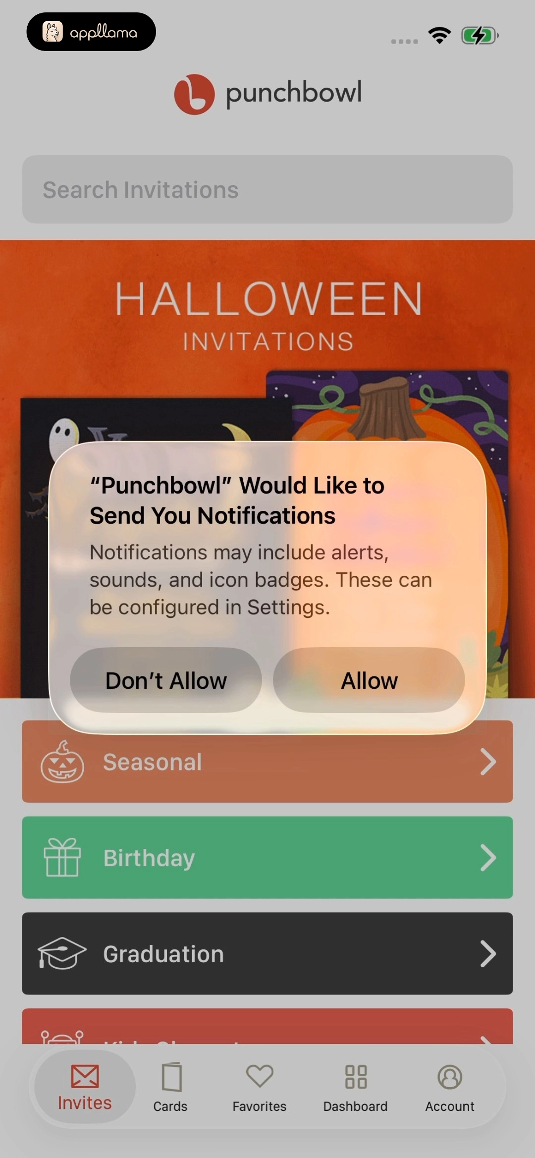 iOS Notification Permission