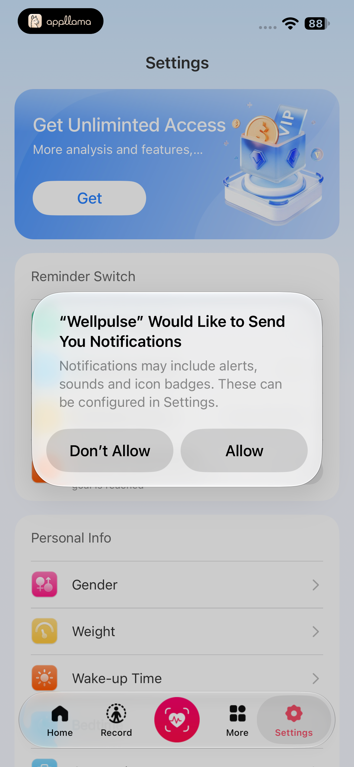 Notification Permission