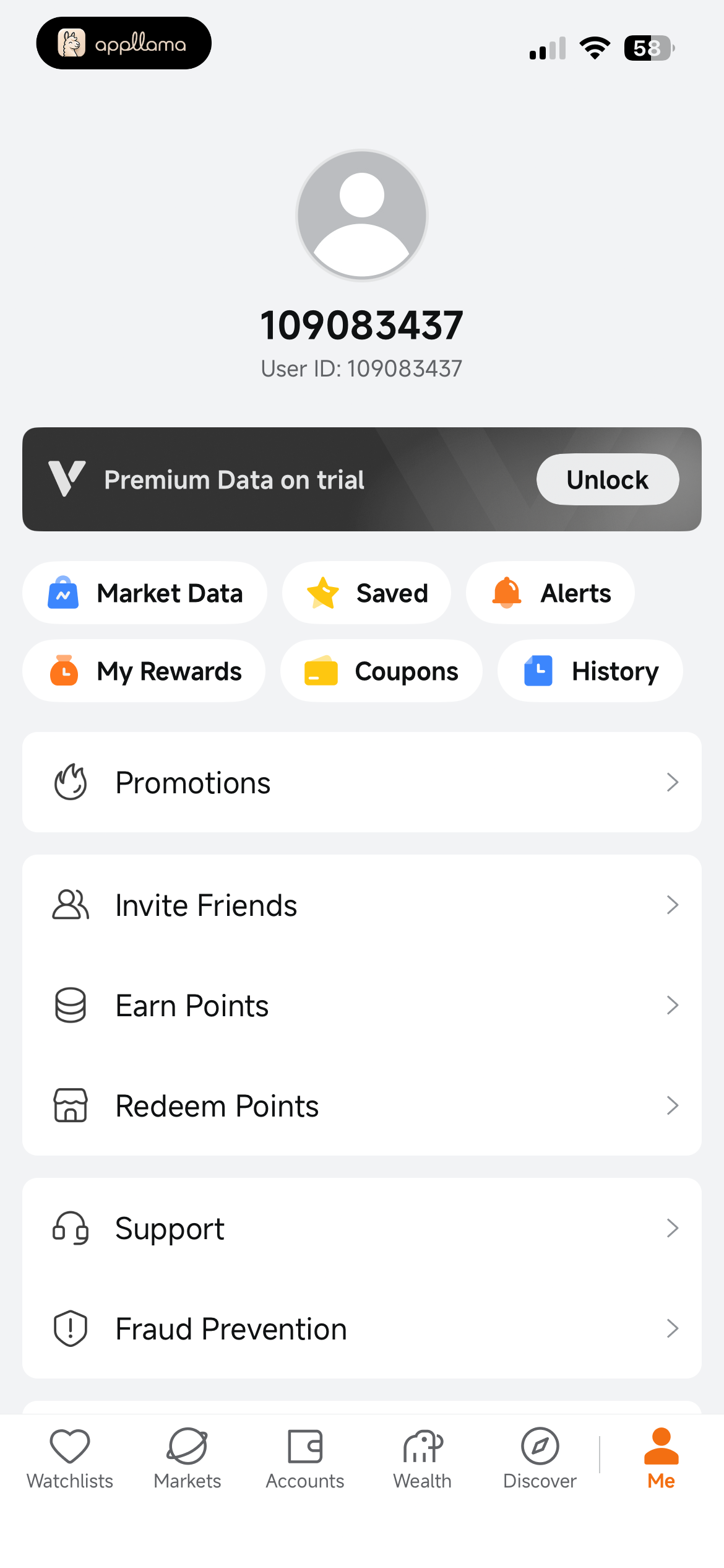 Account Profile