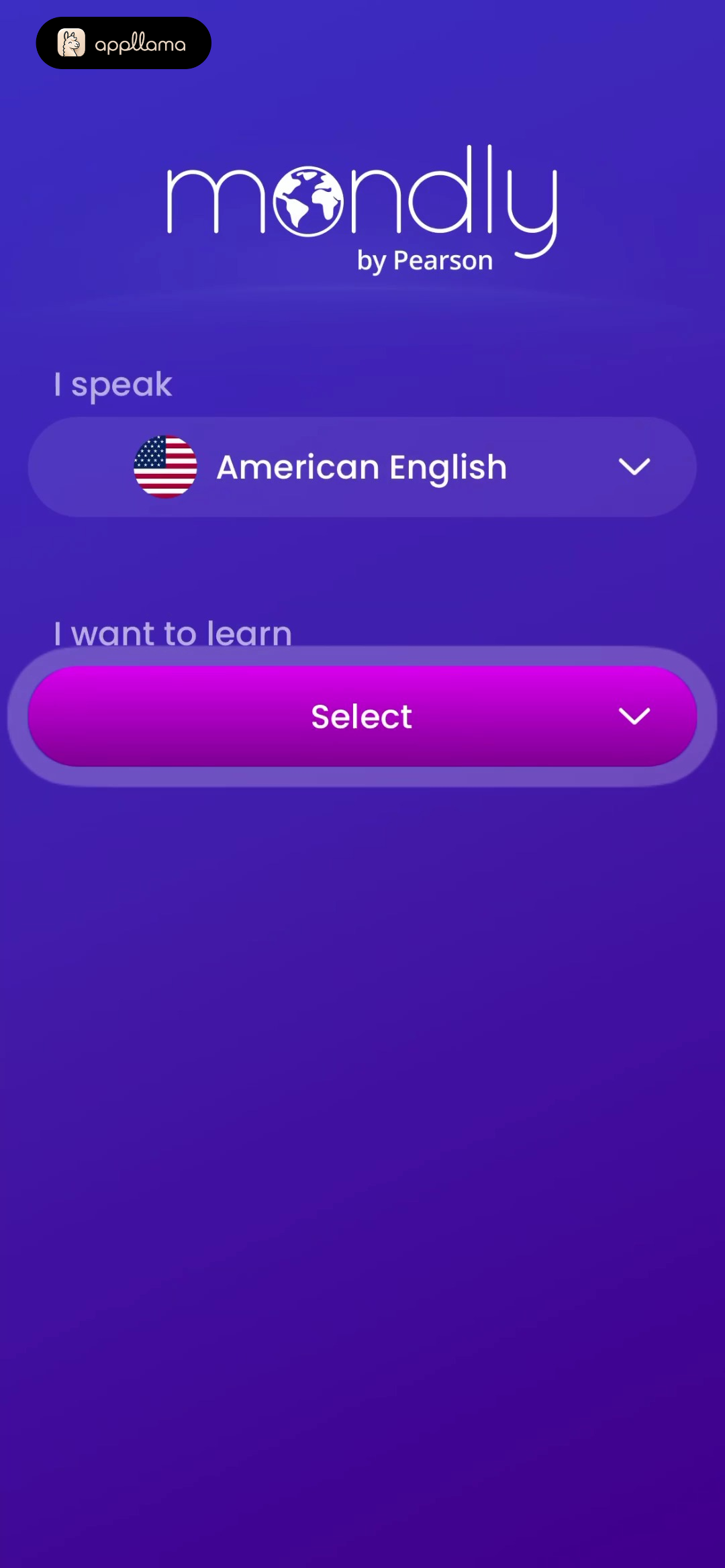 Language Selection