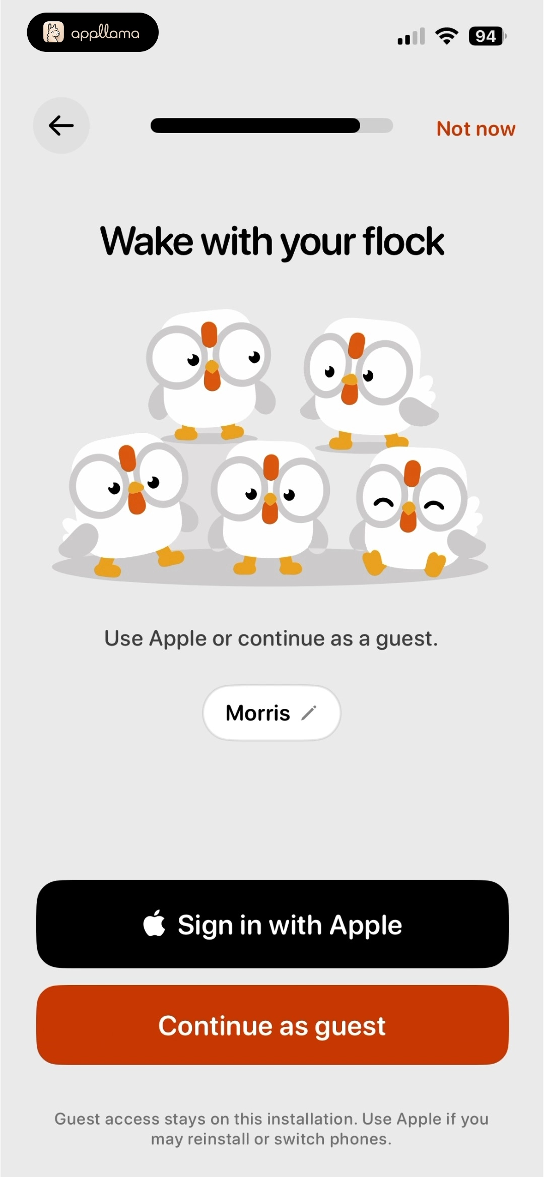 Flock Account Sign In