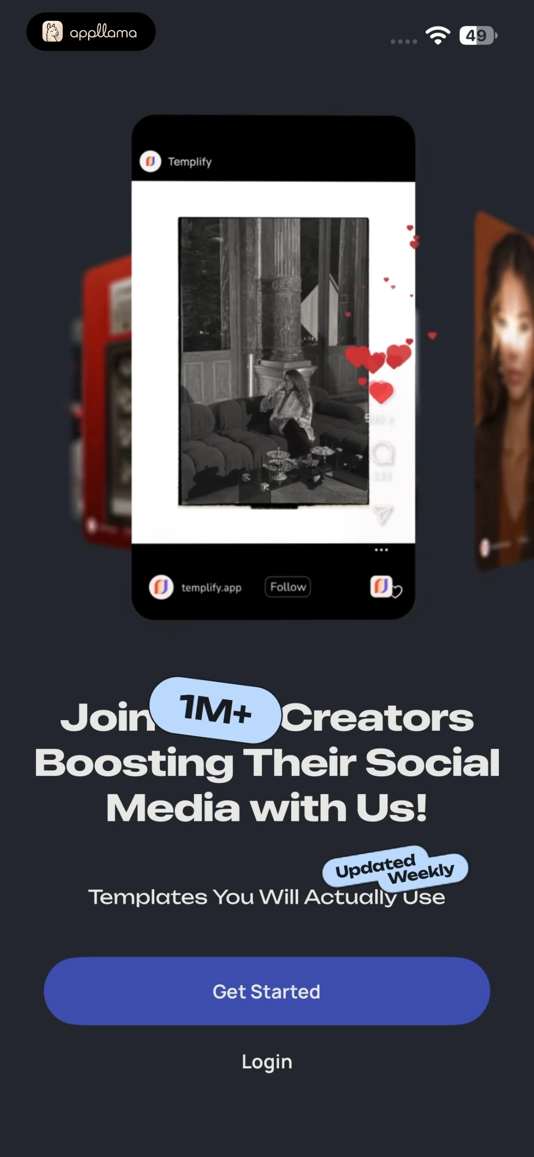 Welcome Screen