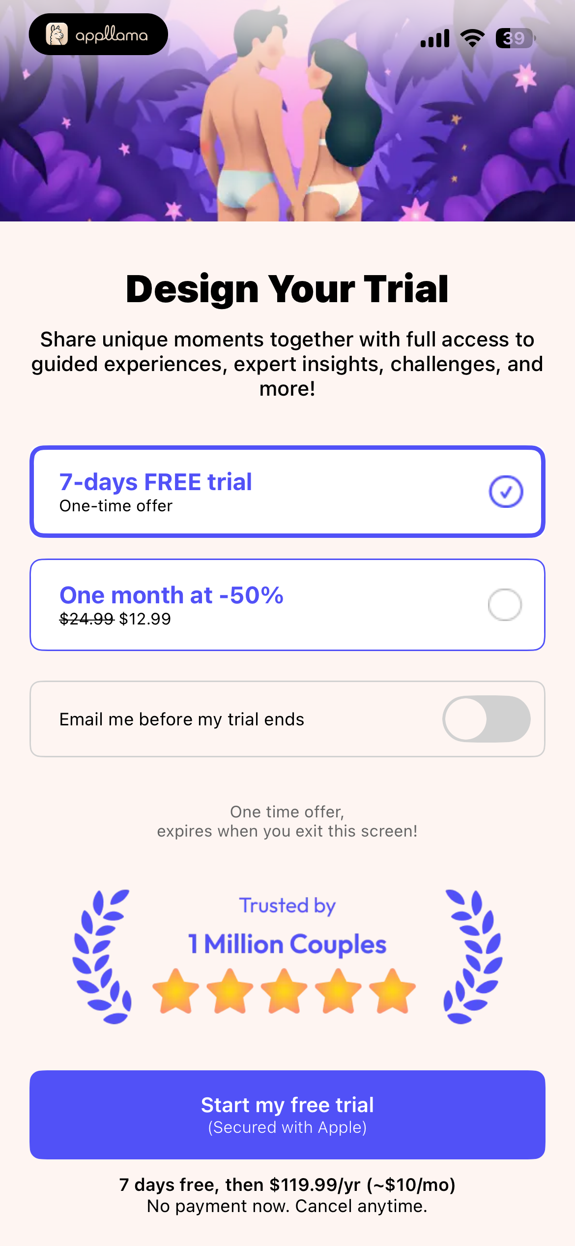 Free Trial Paywall