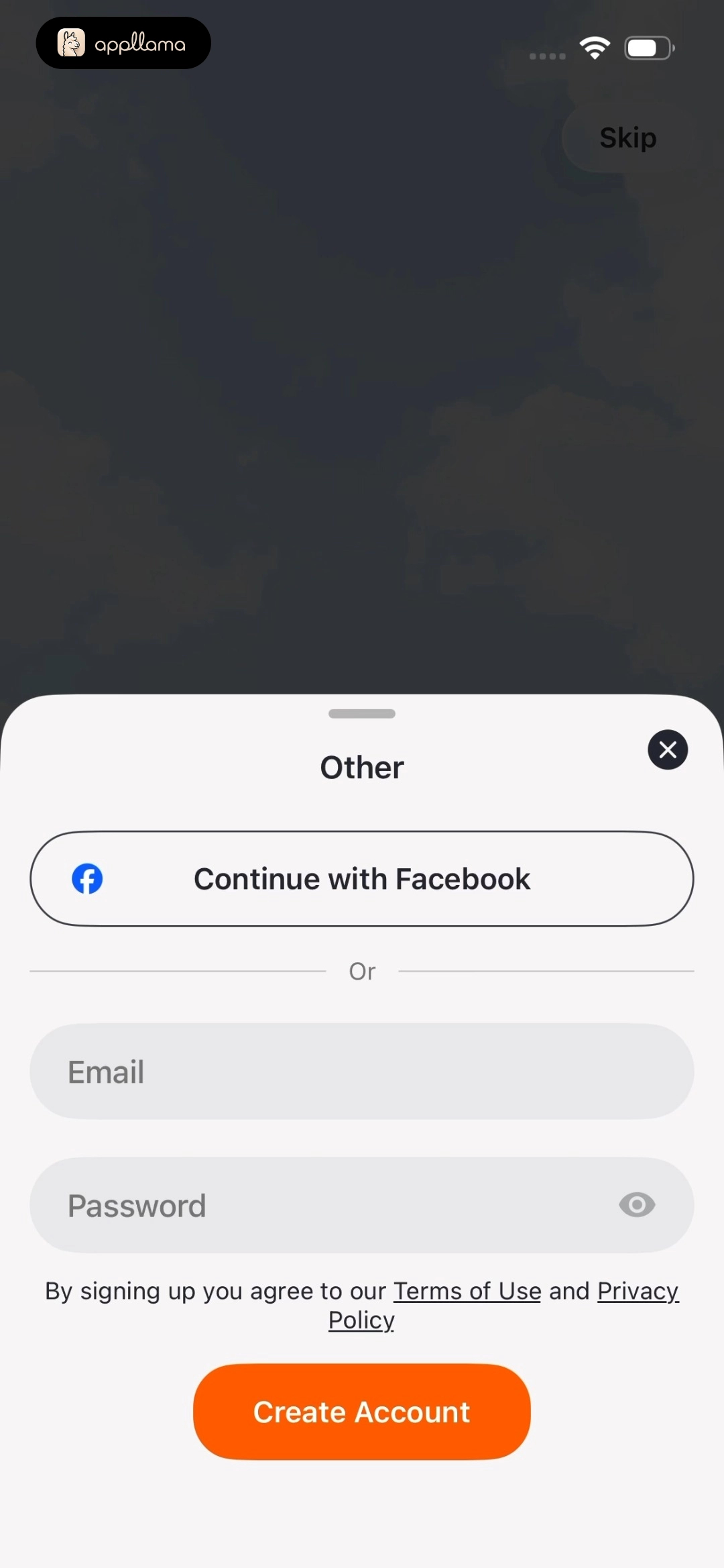 Email Account Creation