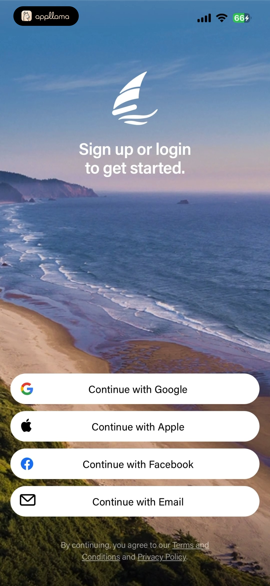 Authentication Landing