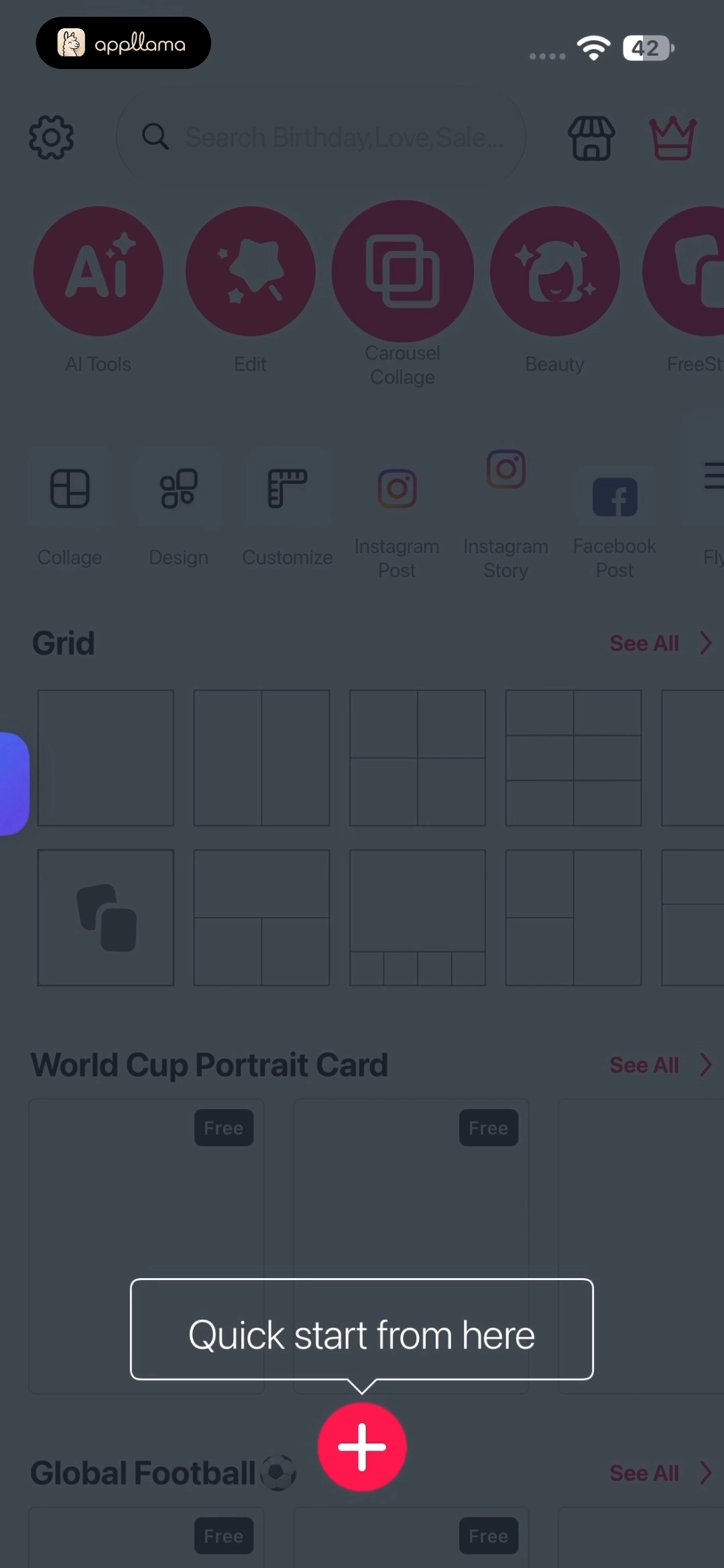 Home Screen Tutorial