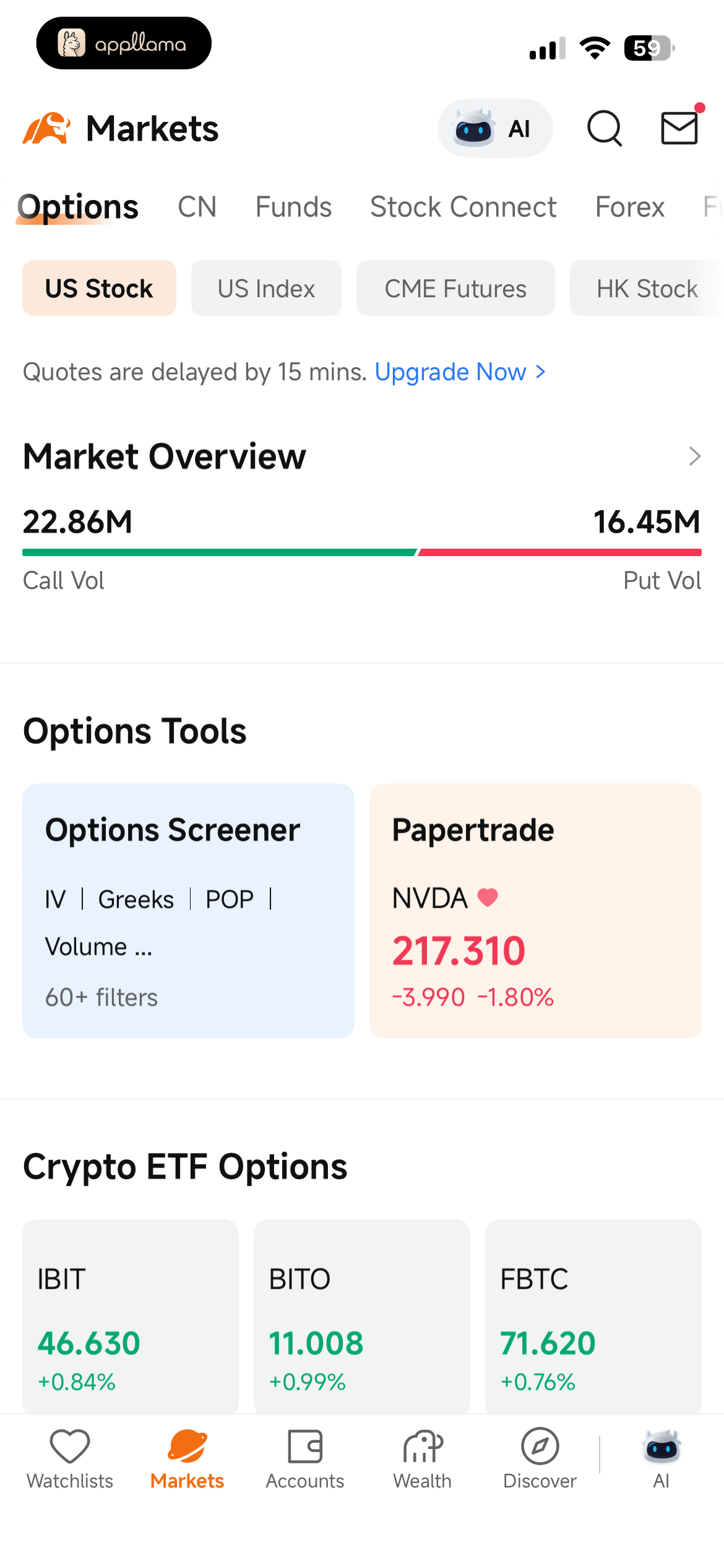 Options Markets Overview