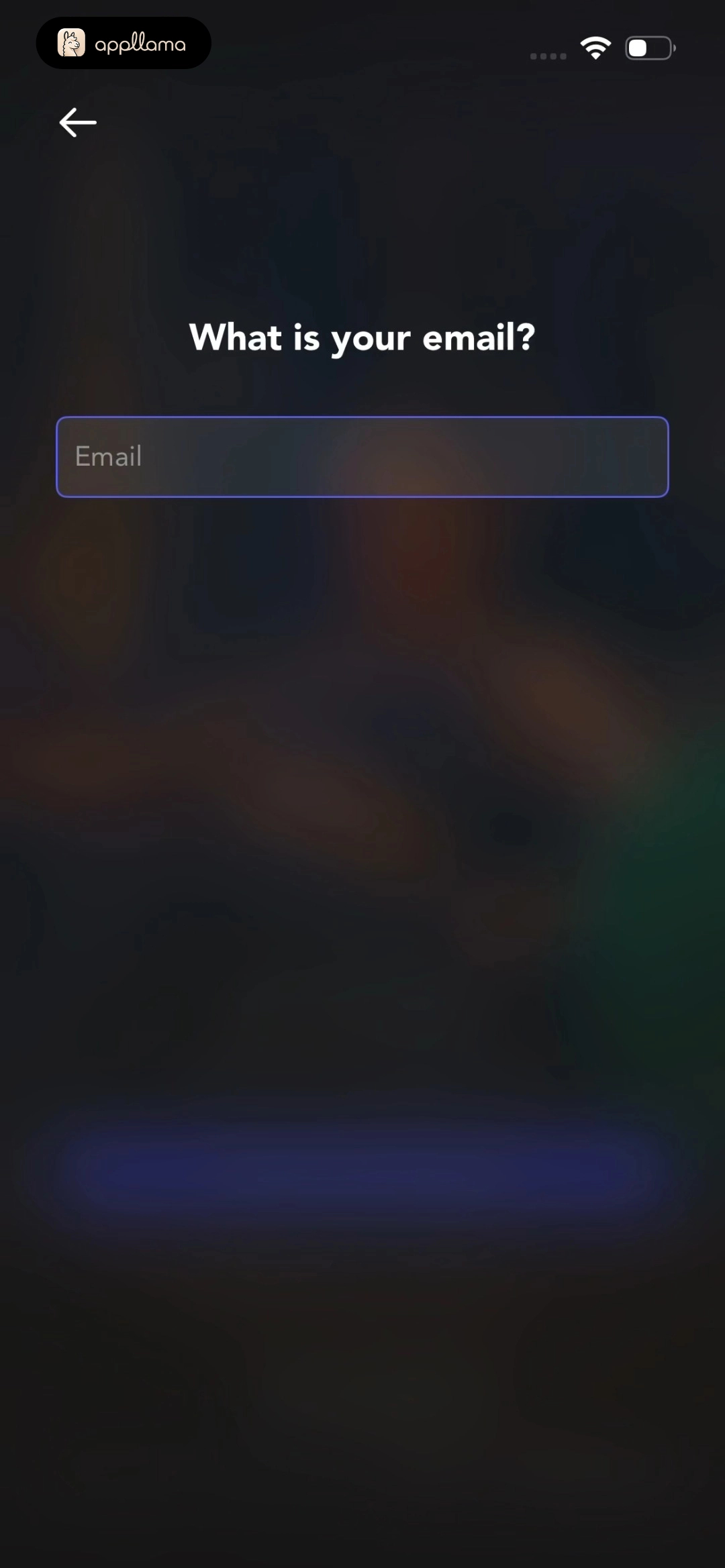Email Entry