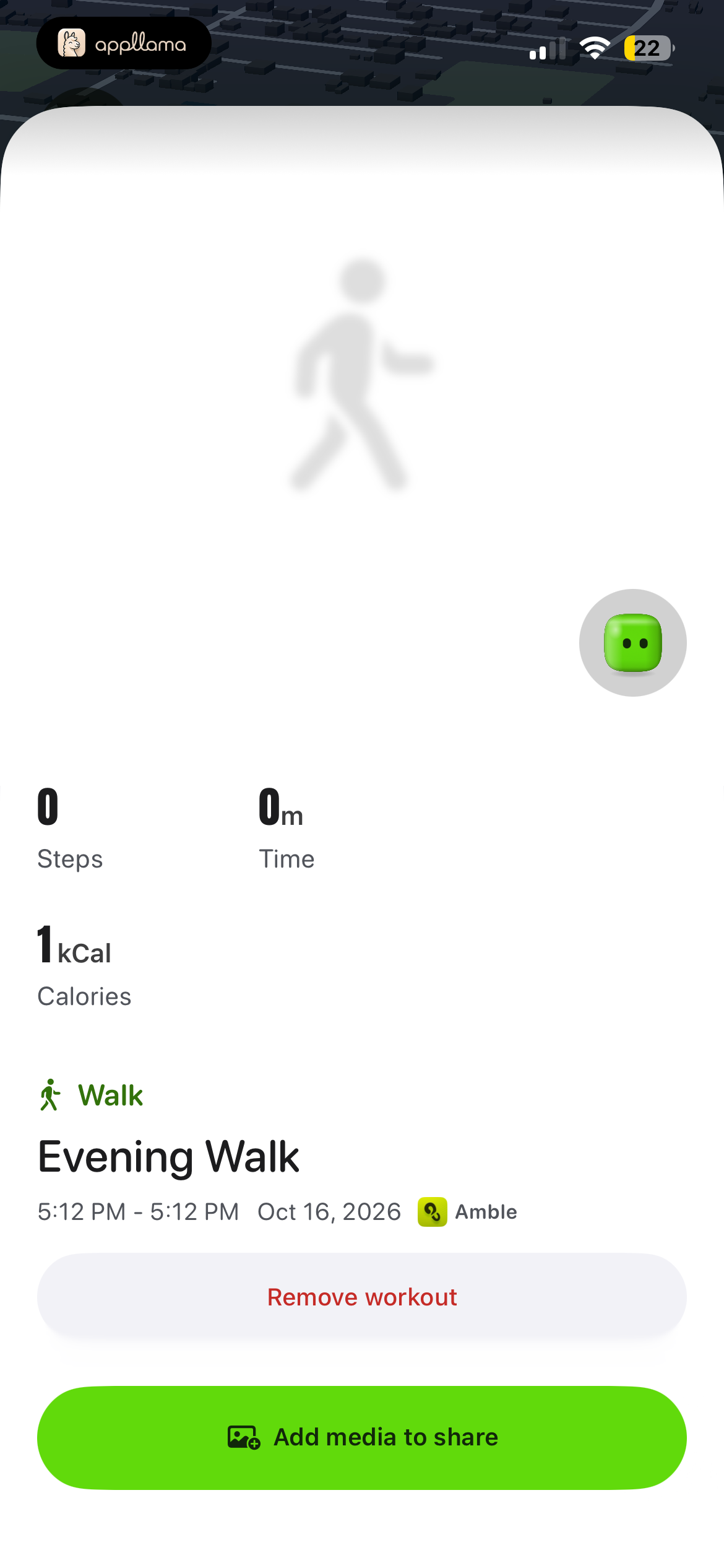 Walking Workout Tracker