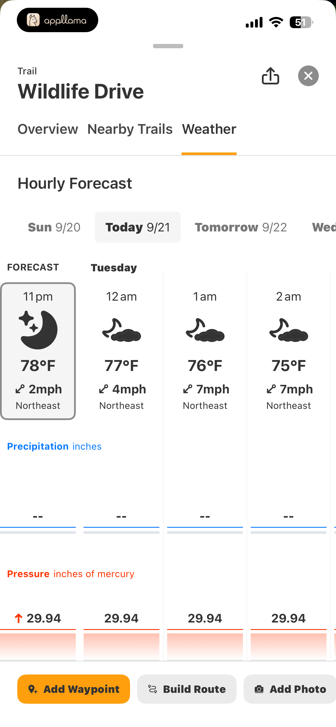 Weather Detail