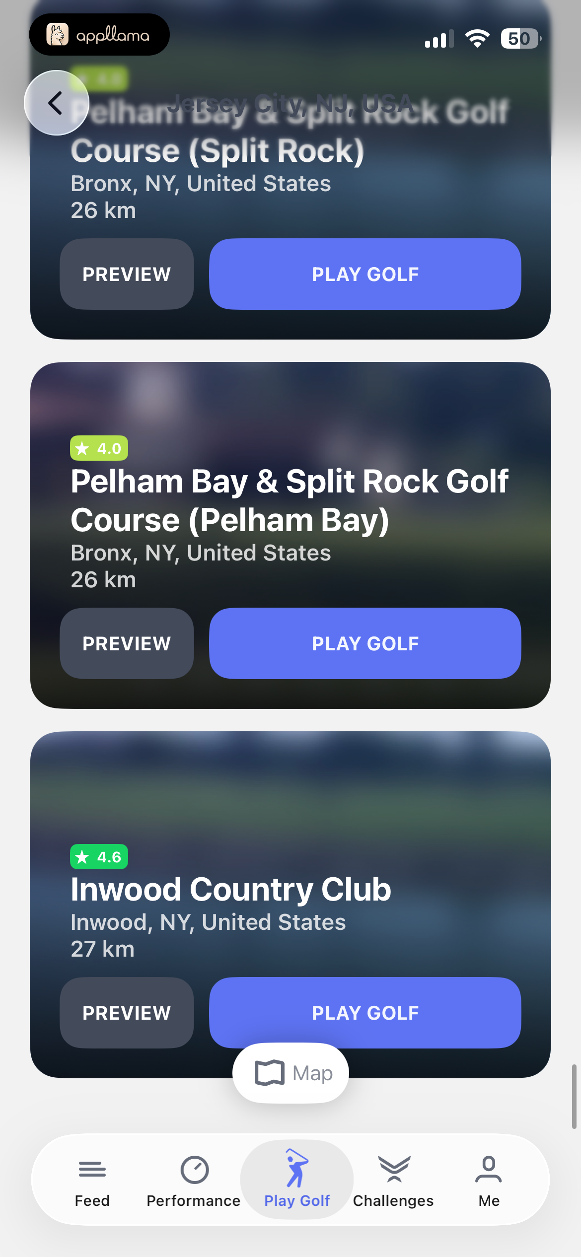 Course Search Results