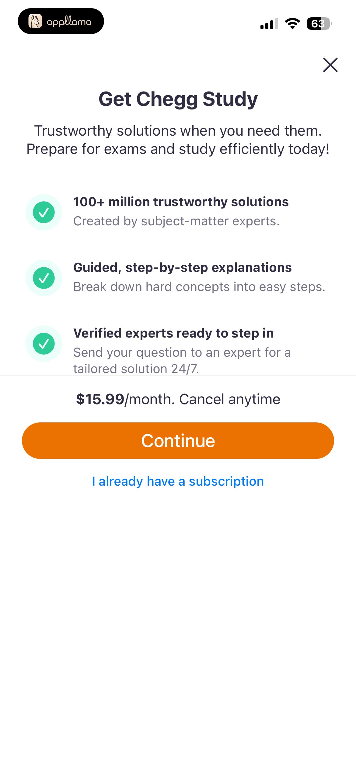 Subscription Offer