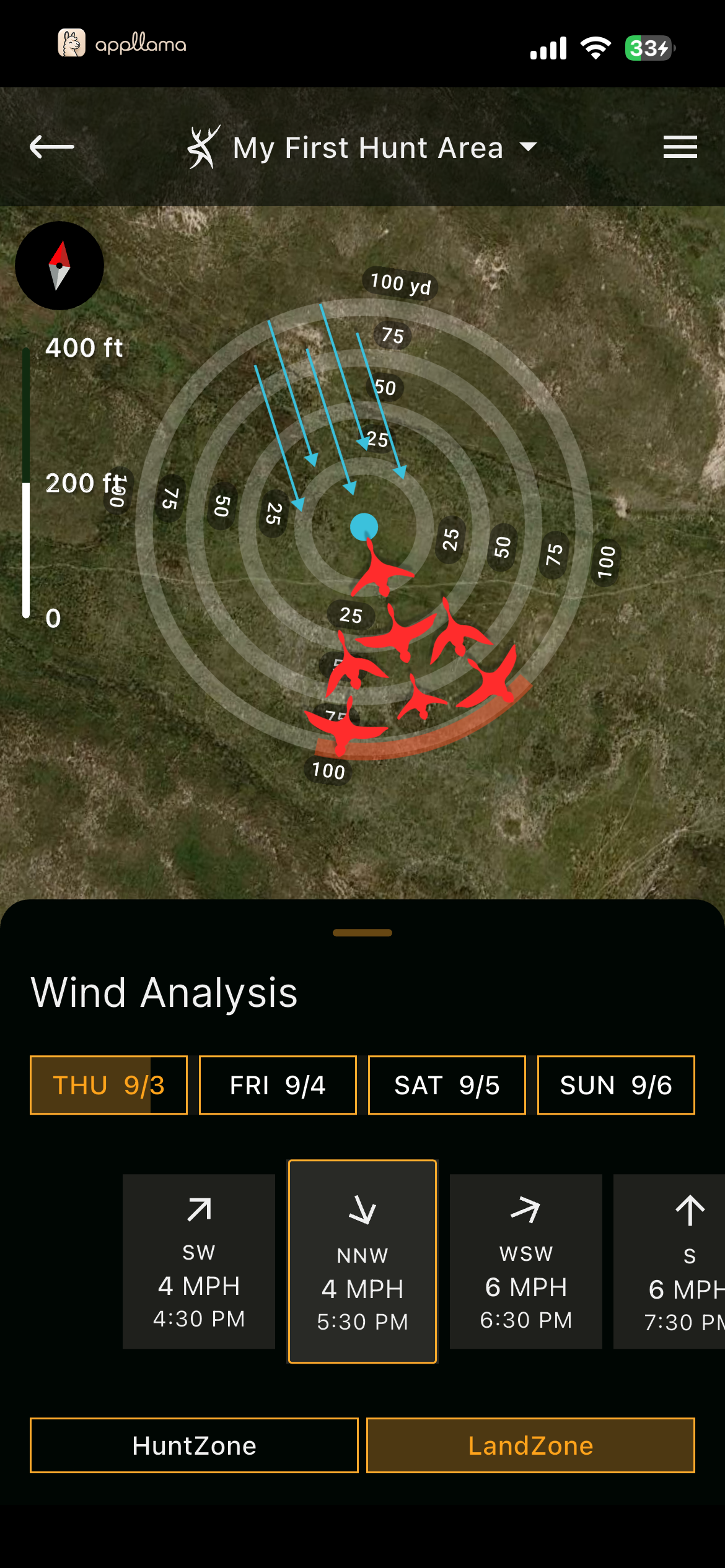 Wind Analysis Direction