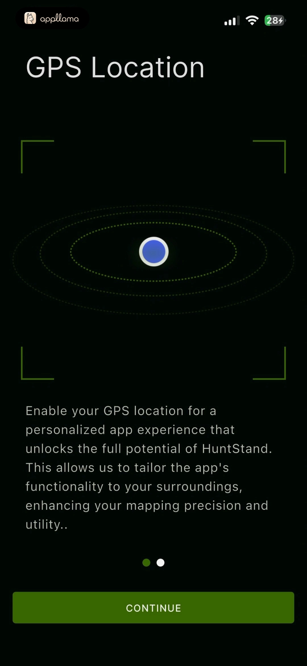 GPS Location Setup
