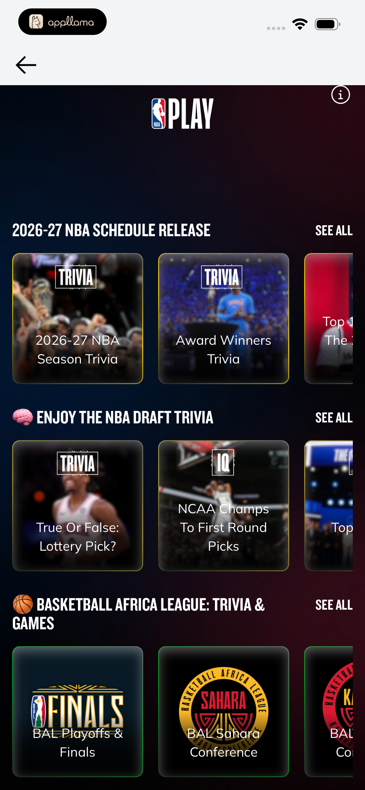 NBA Play Hub