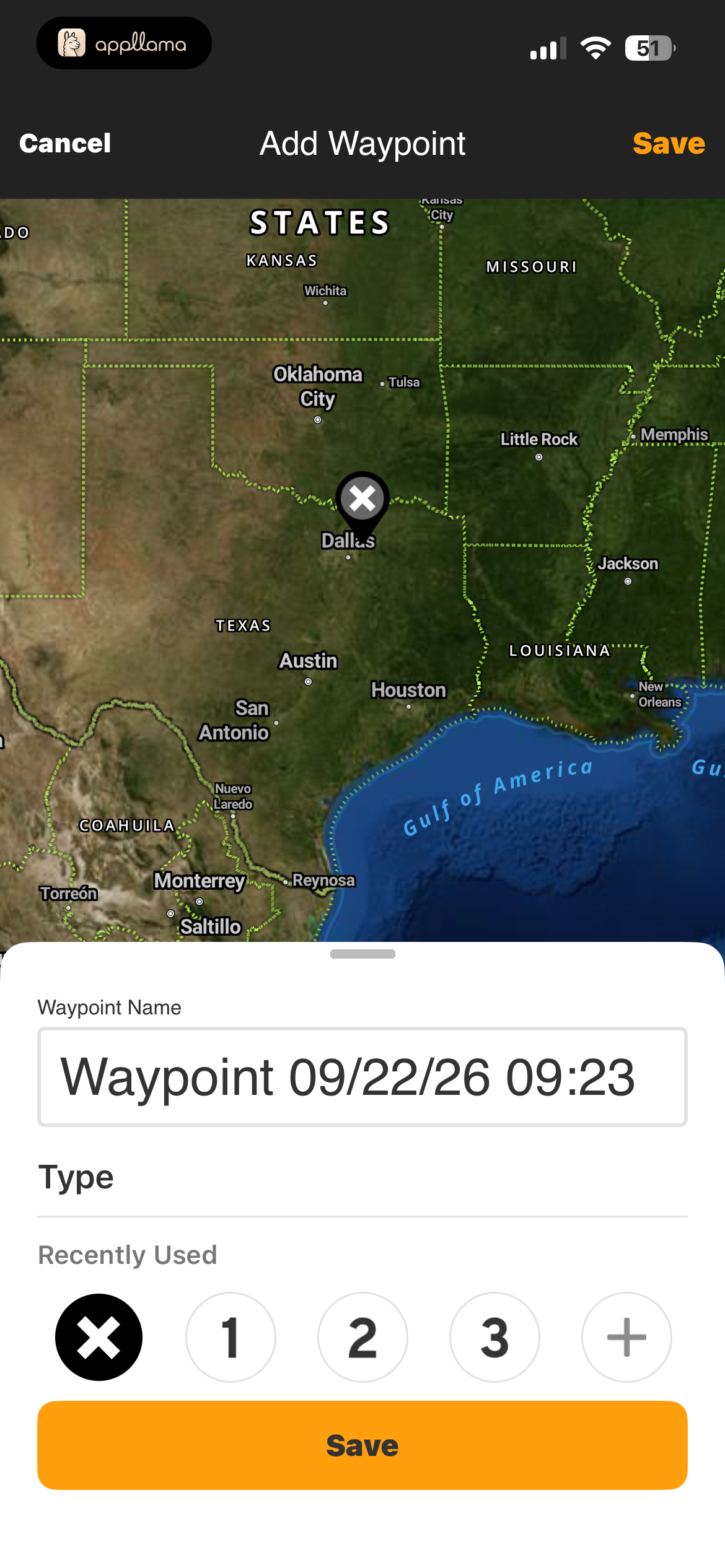 Waypoint Map