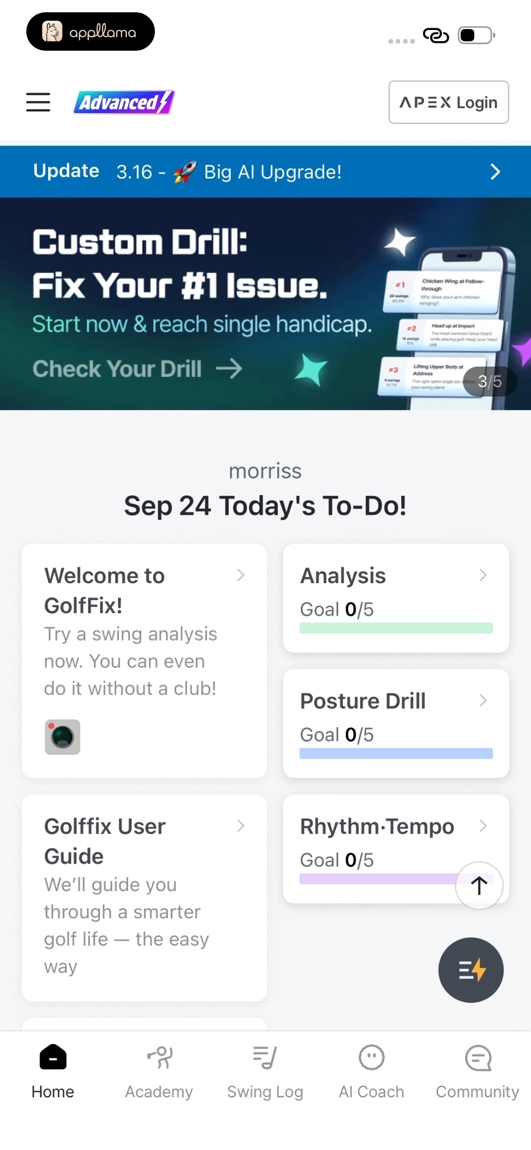 Home Dashboard