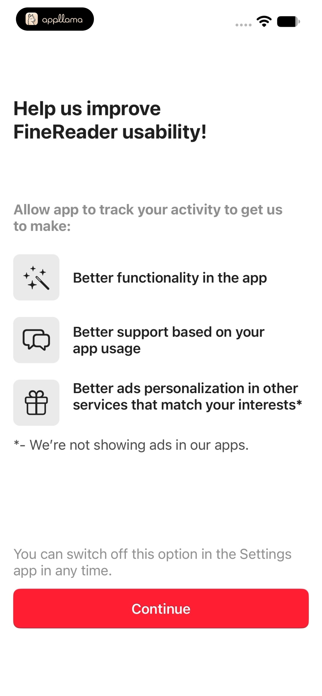 App Tracking Consent