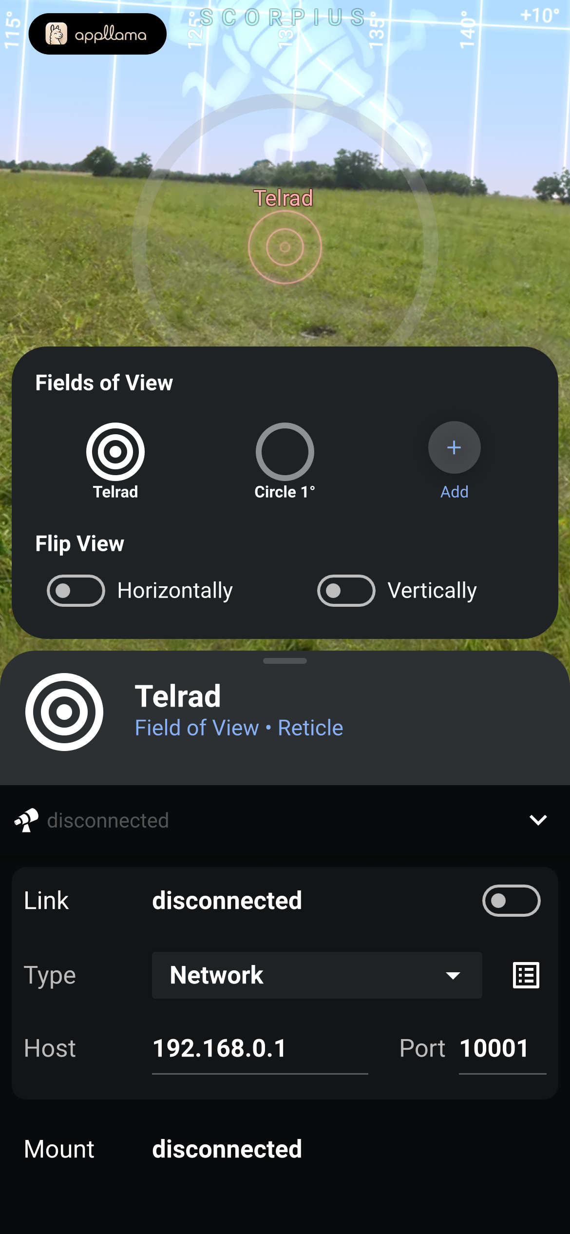 Field of View Options