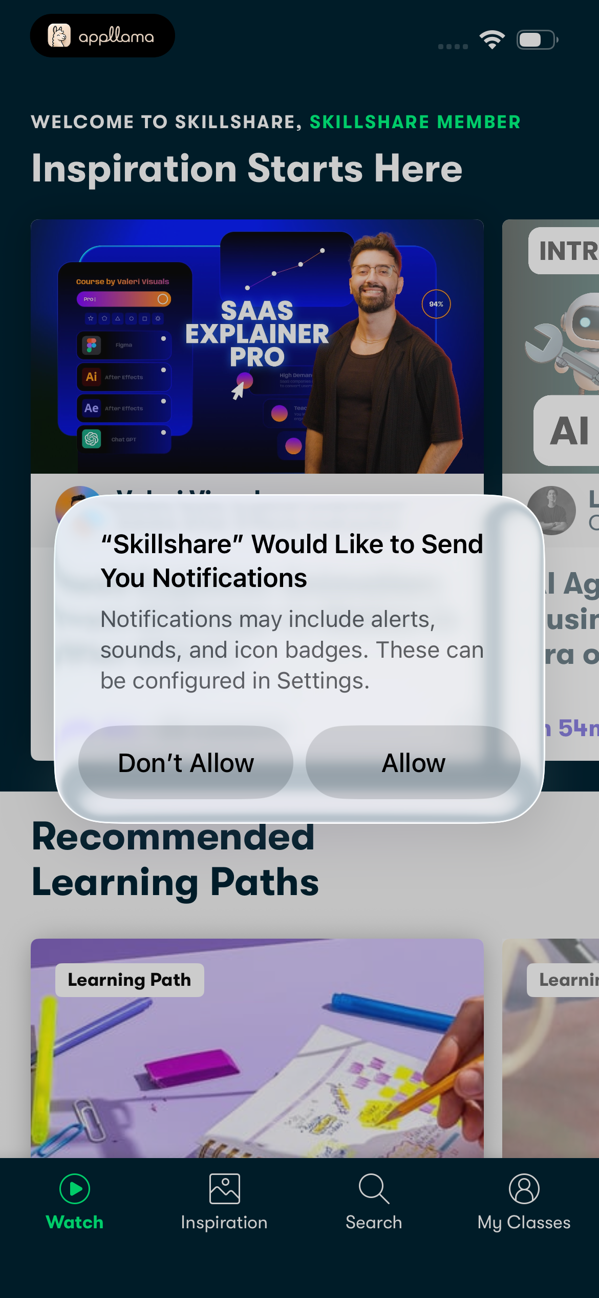 iOS Notification Permission