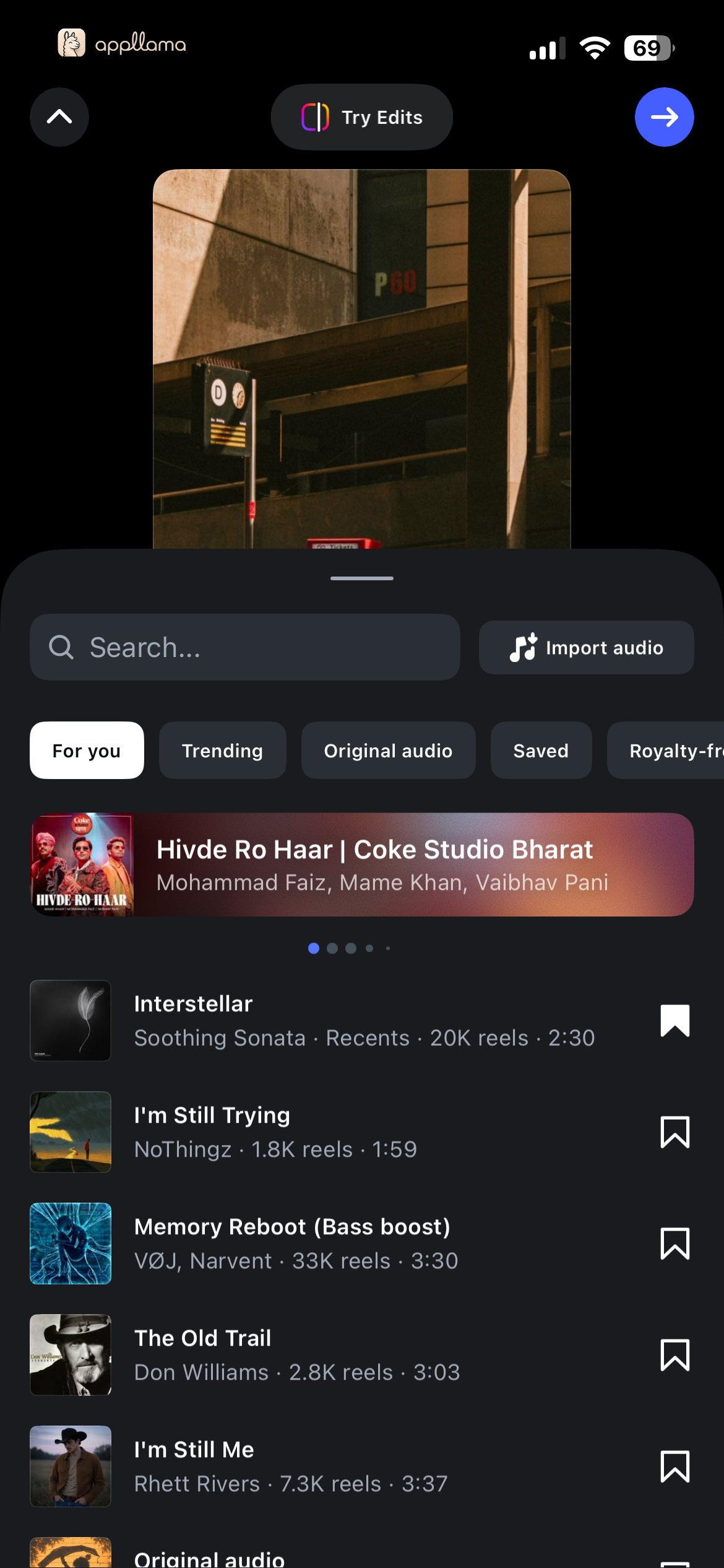 Reel Music Picker