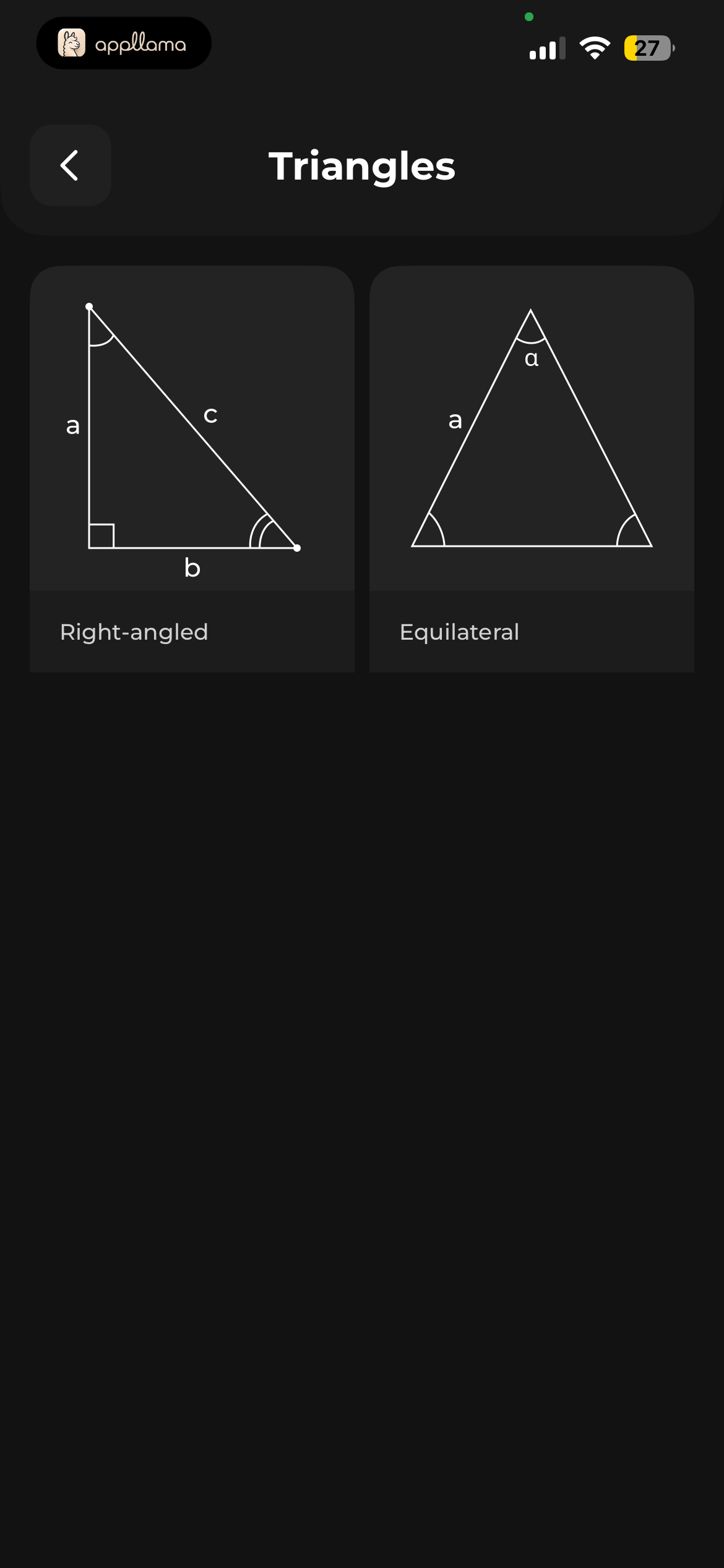 Triangles