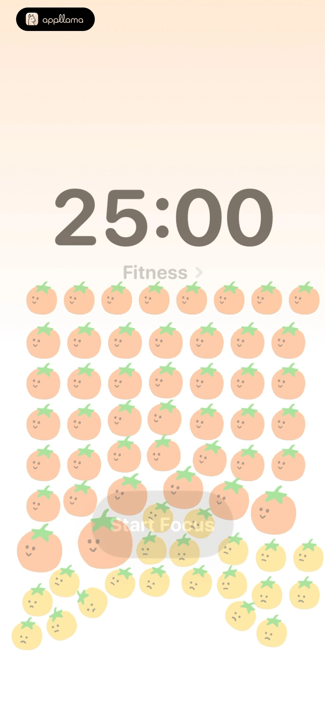 Focus Start Screen