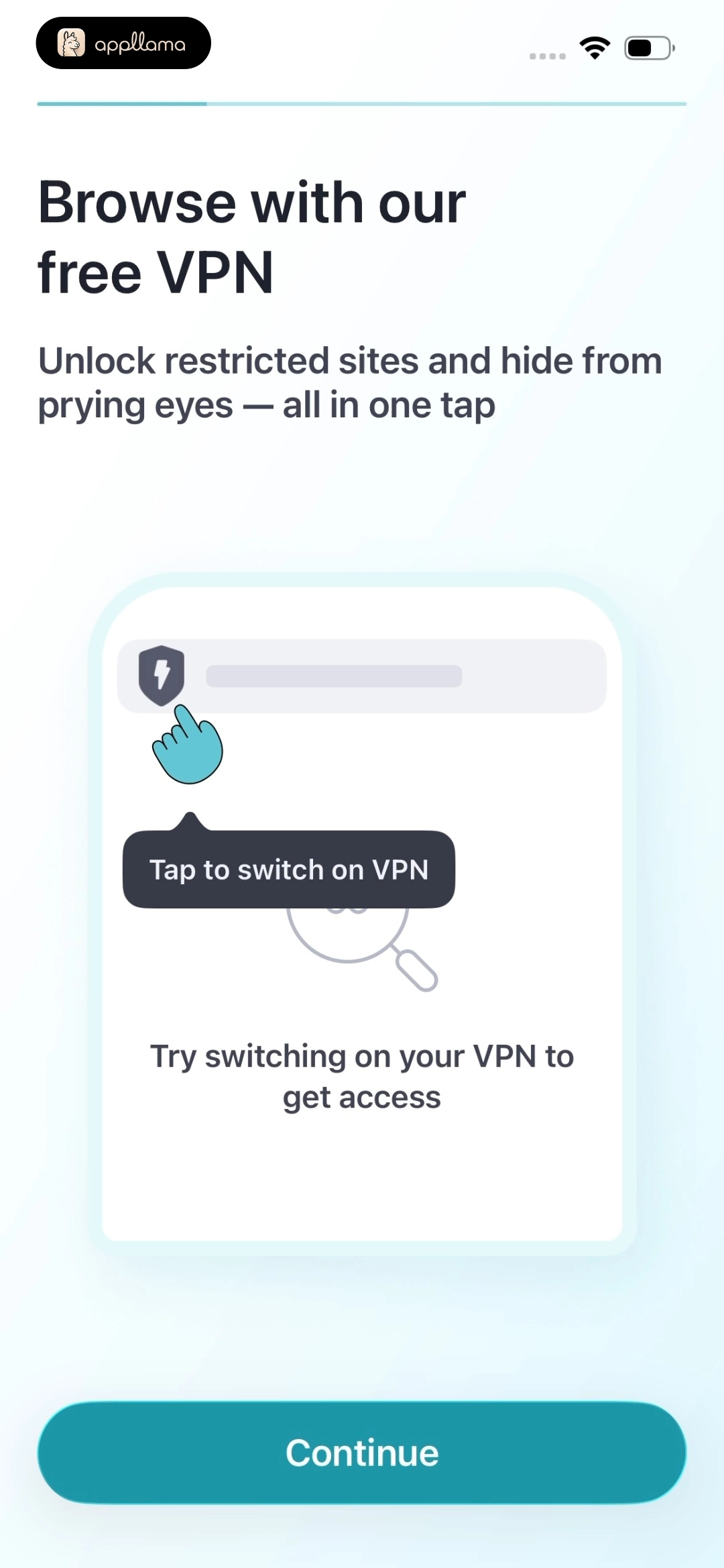 VPN Feature Onboarding