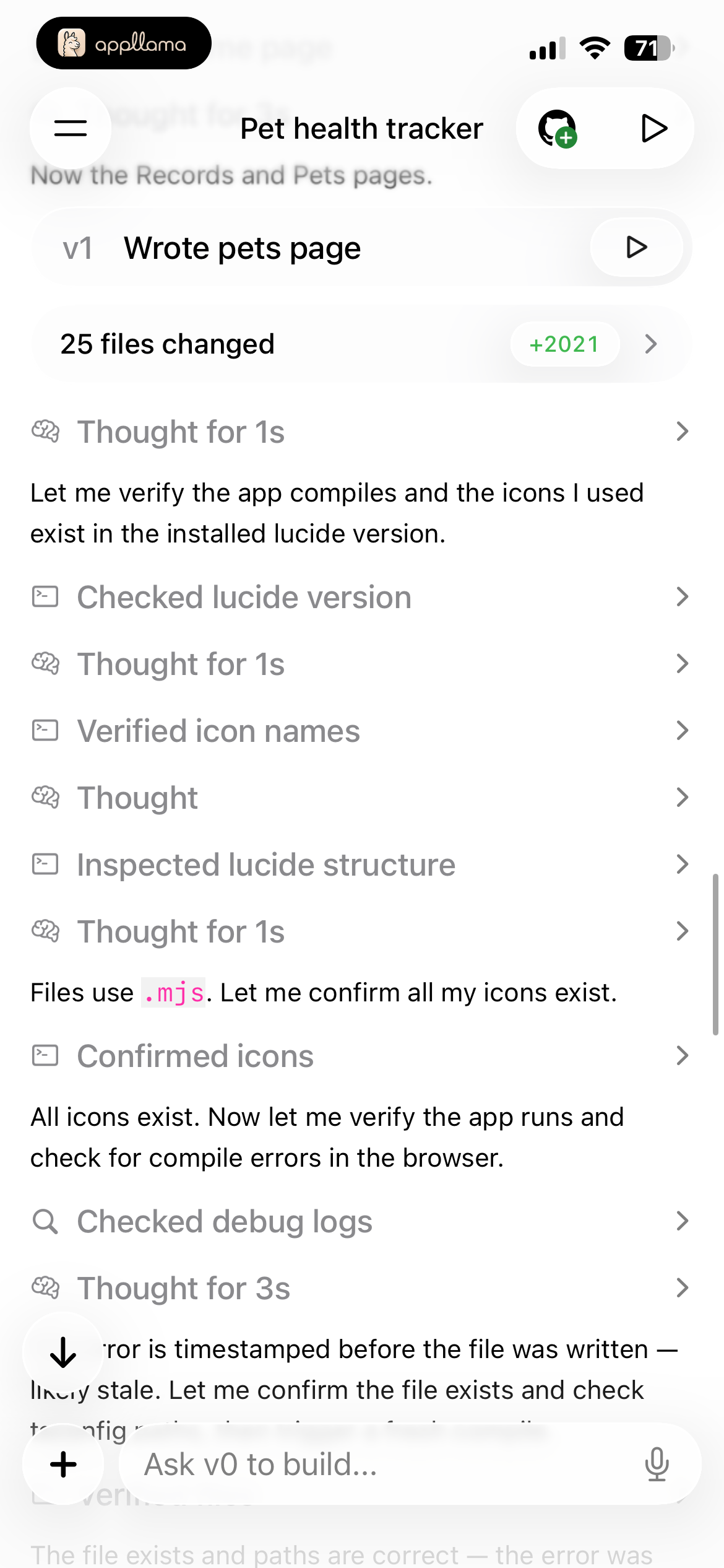 Pet Tracker Build Chat