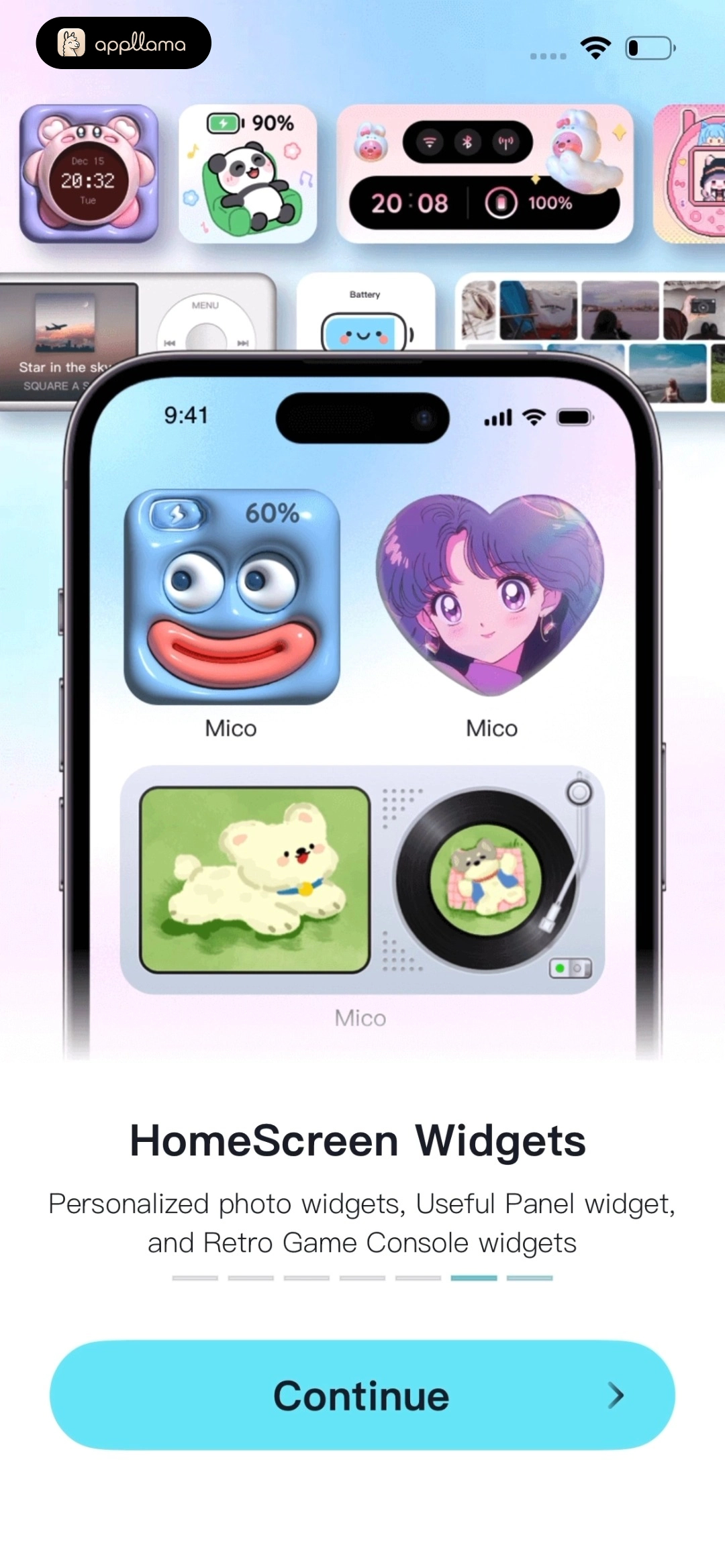 Home Screen Widgets Onboarding