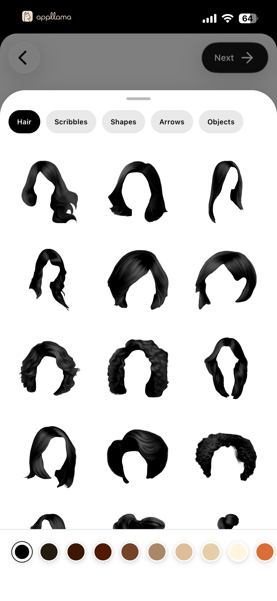 Hairstyle Picker