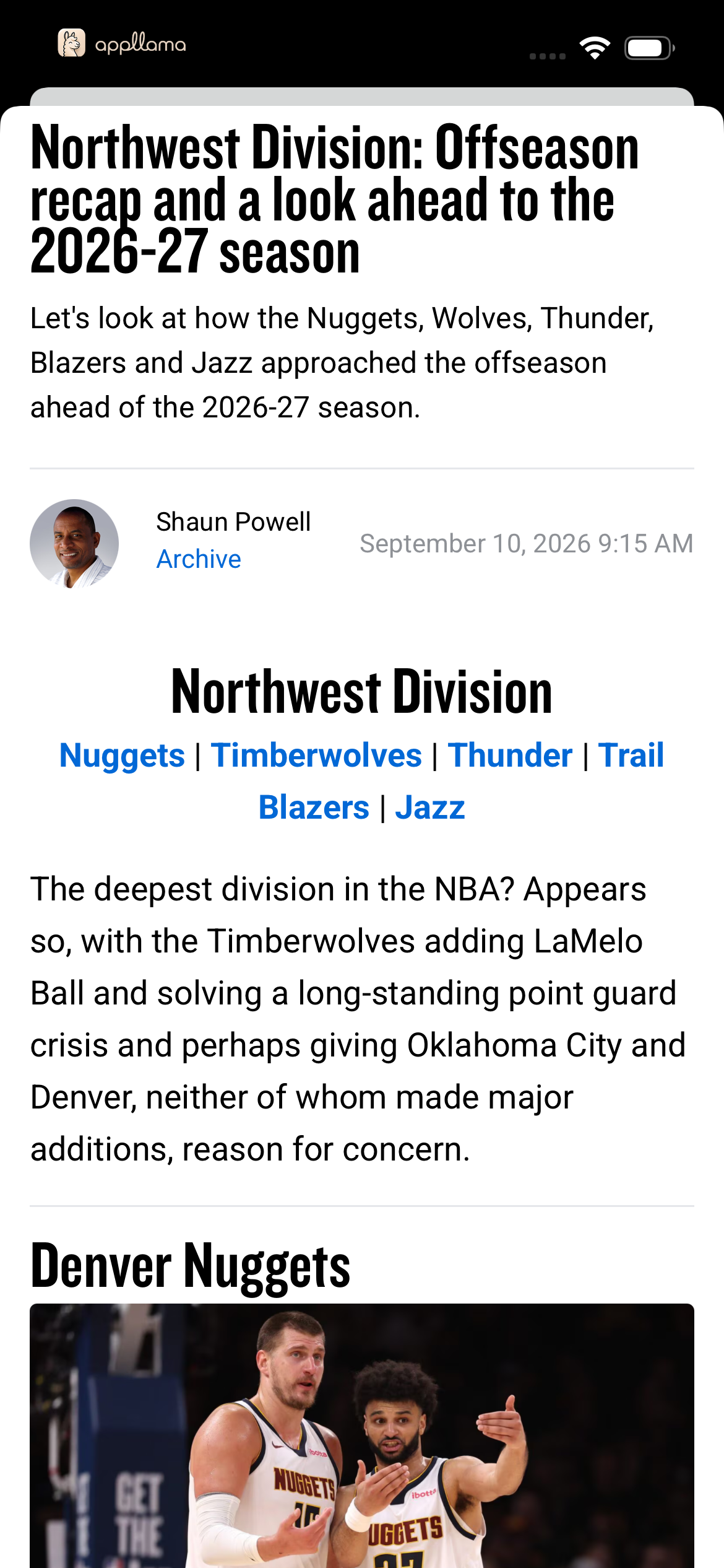 News Article Detail
