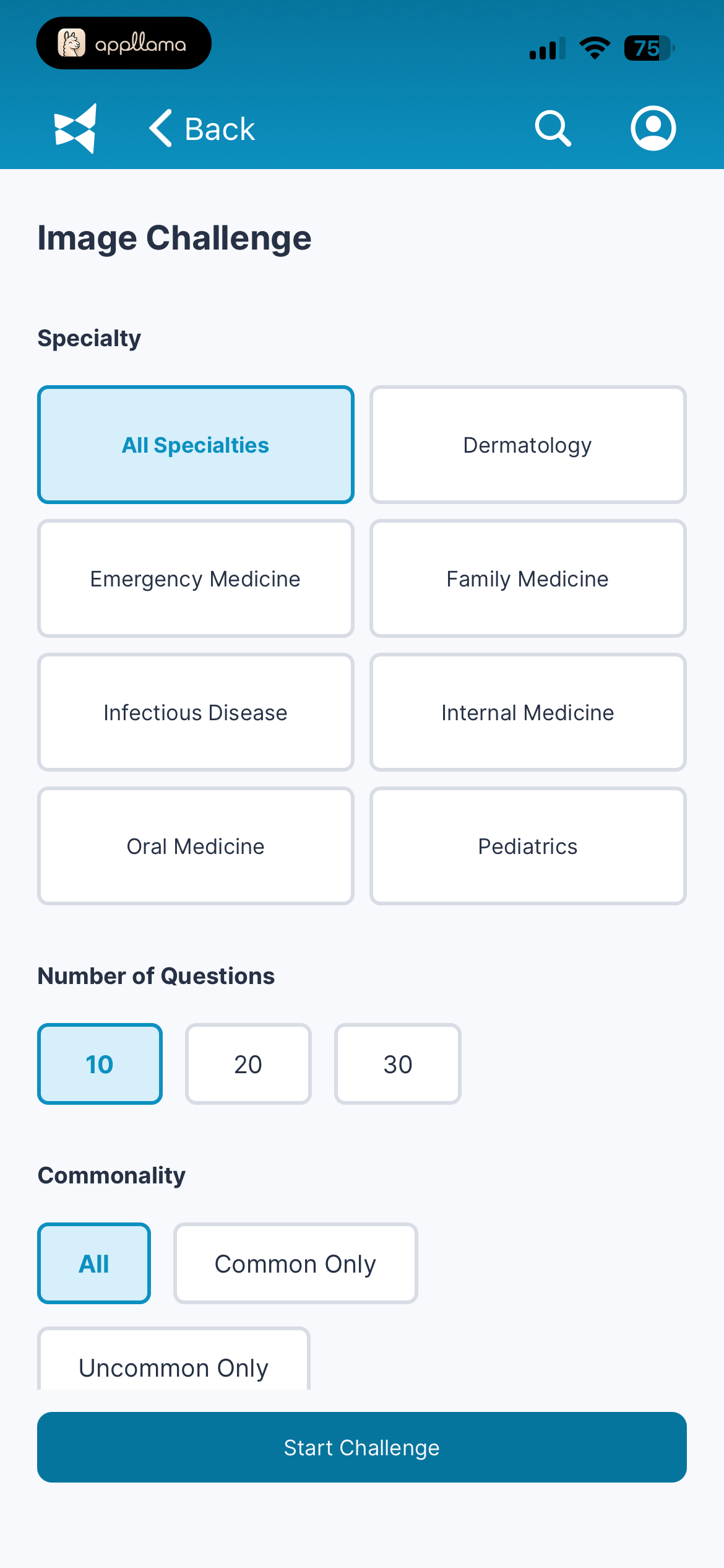 Image Challenge Setup