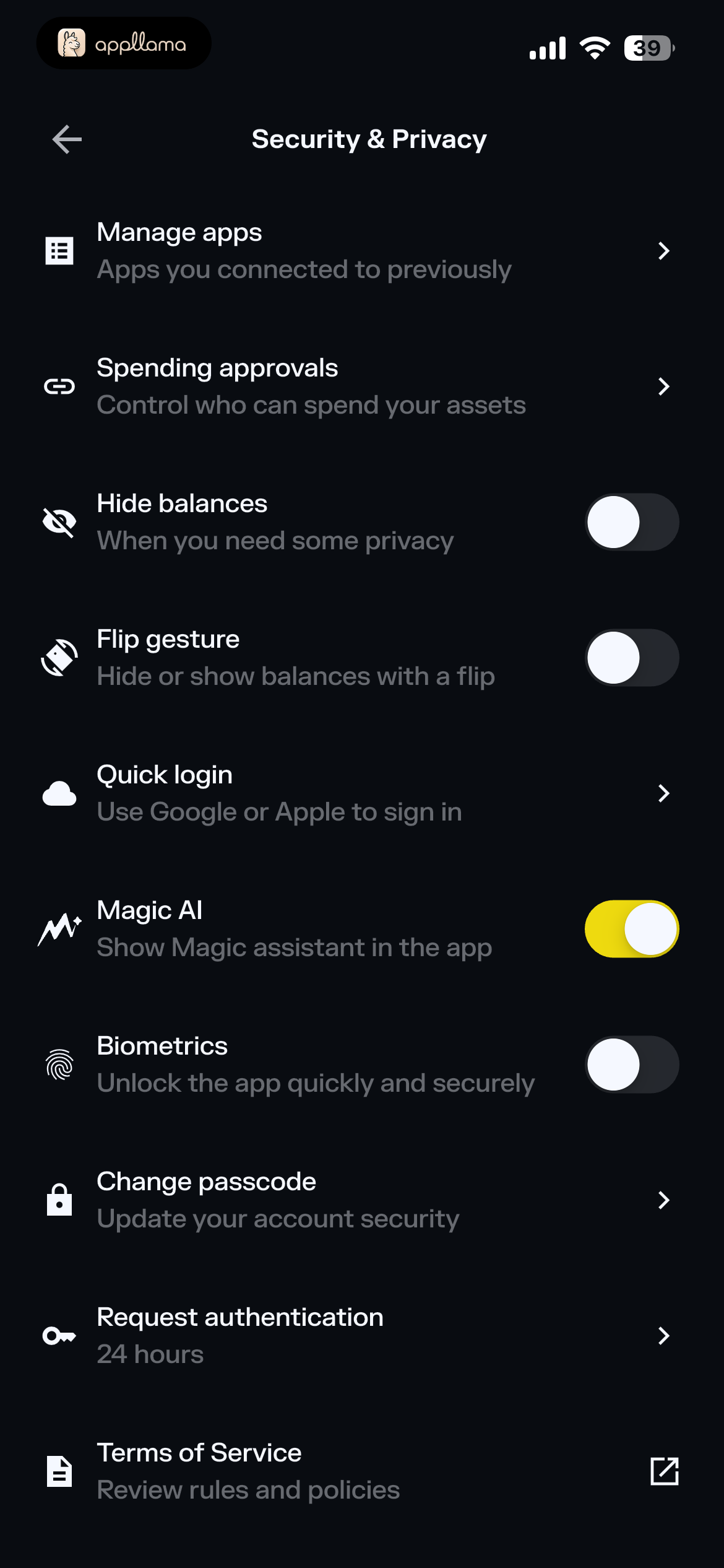 Security & Privacy