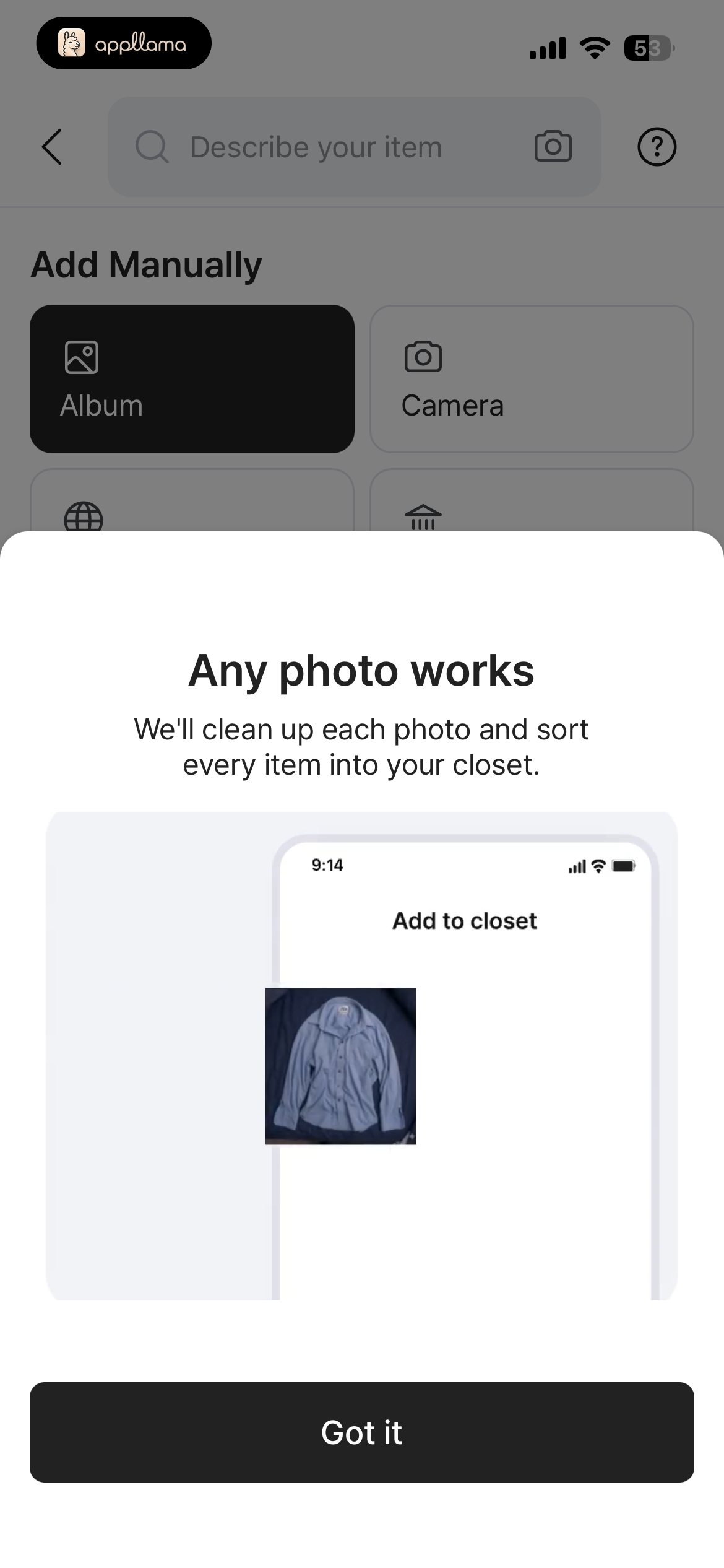 Photo Import Tip