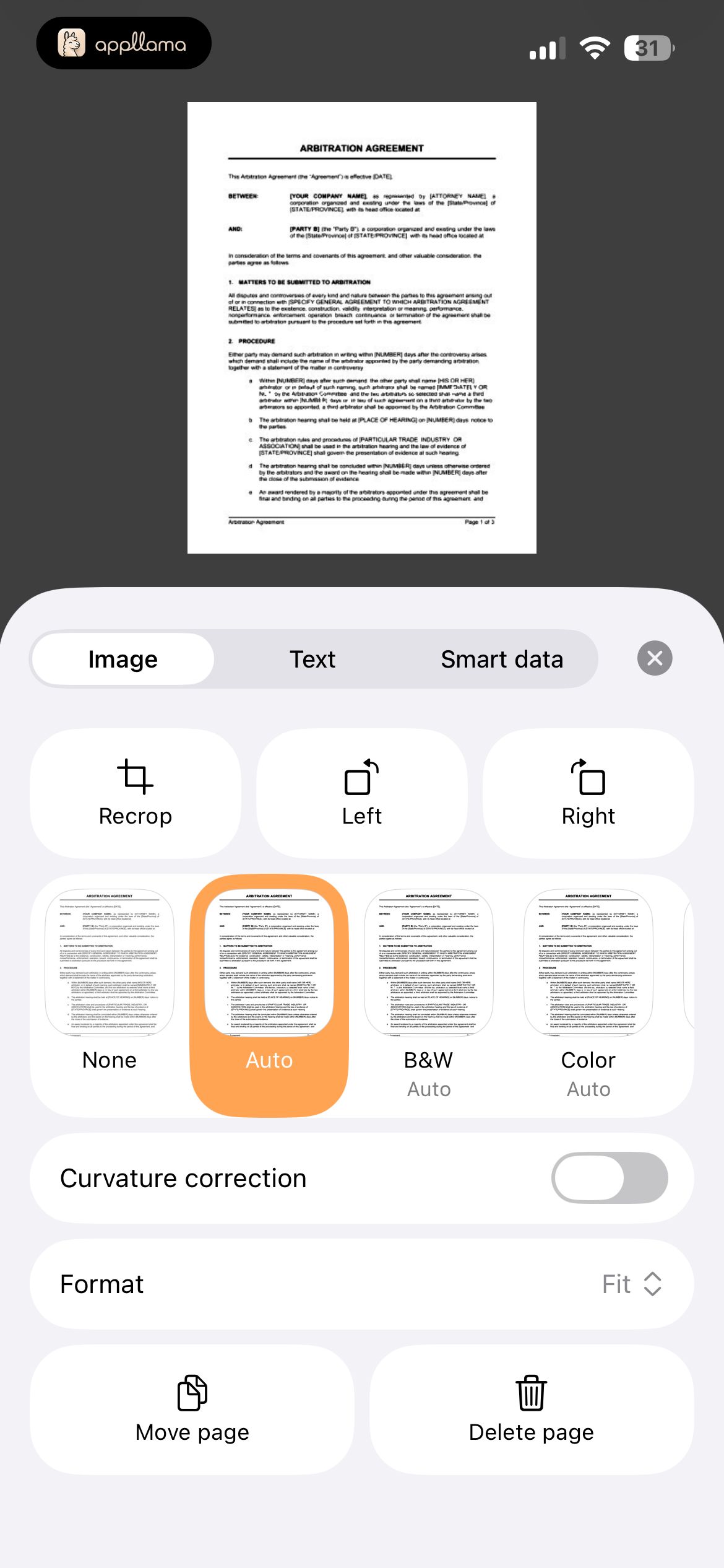 Scan Image Editor