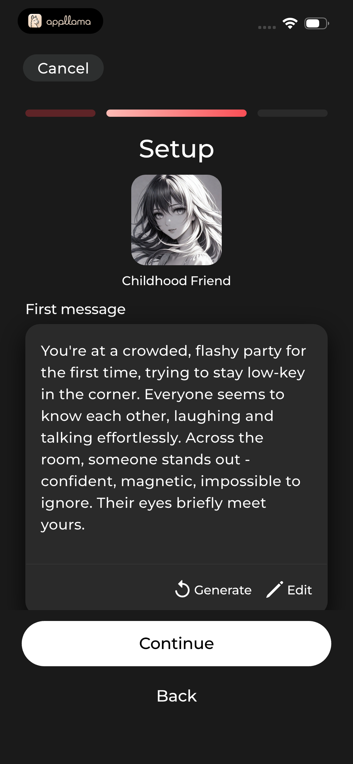 AI Conversation Setup