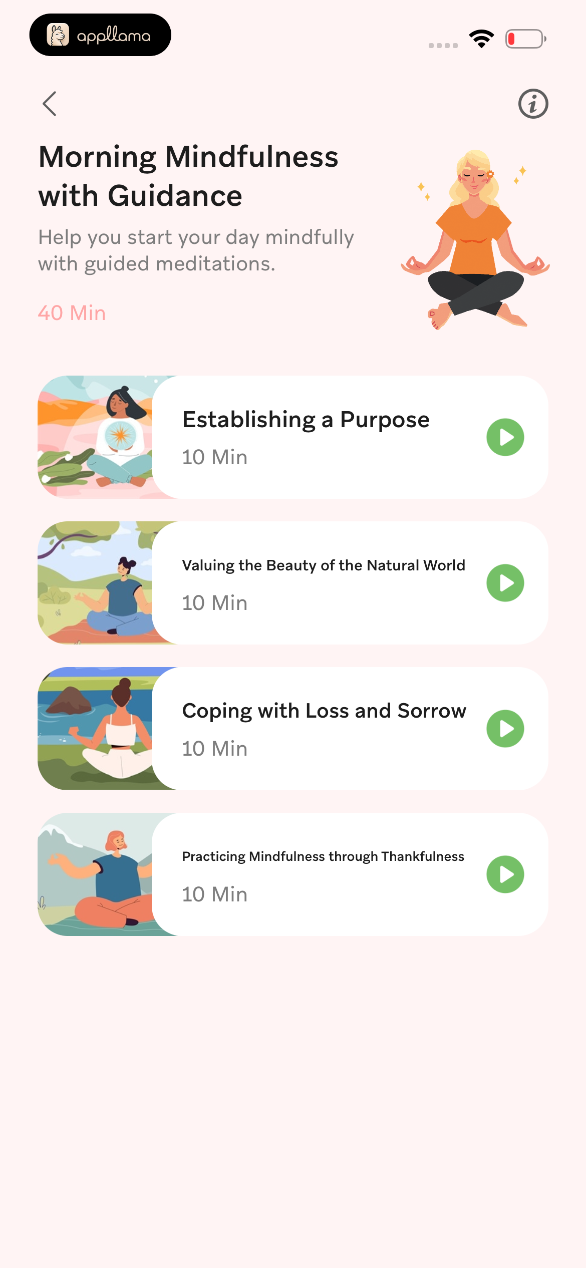 Meditation Course Detail